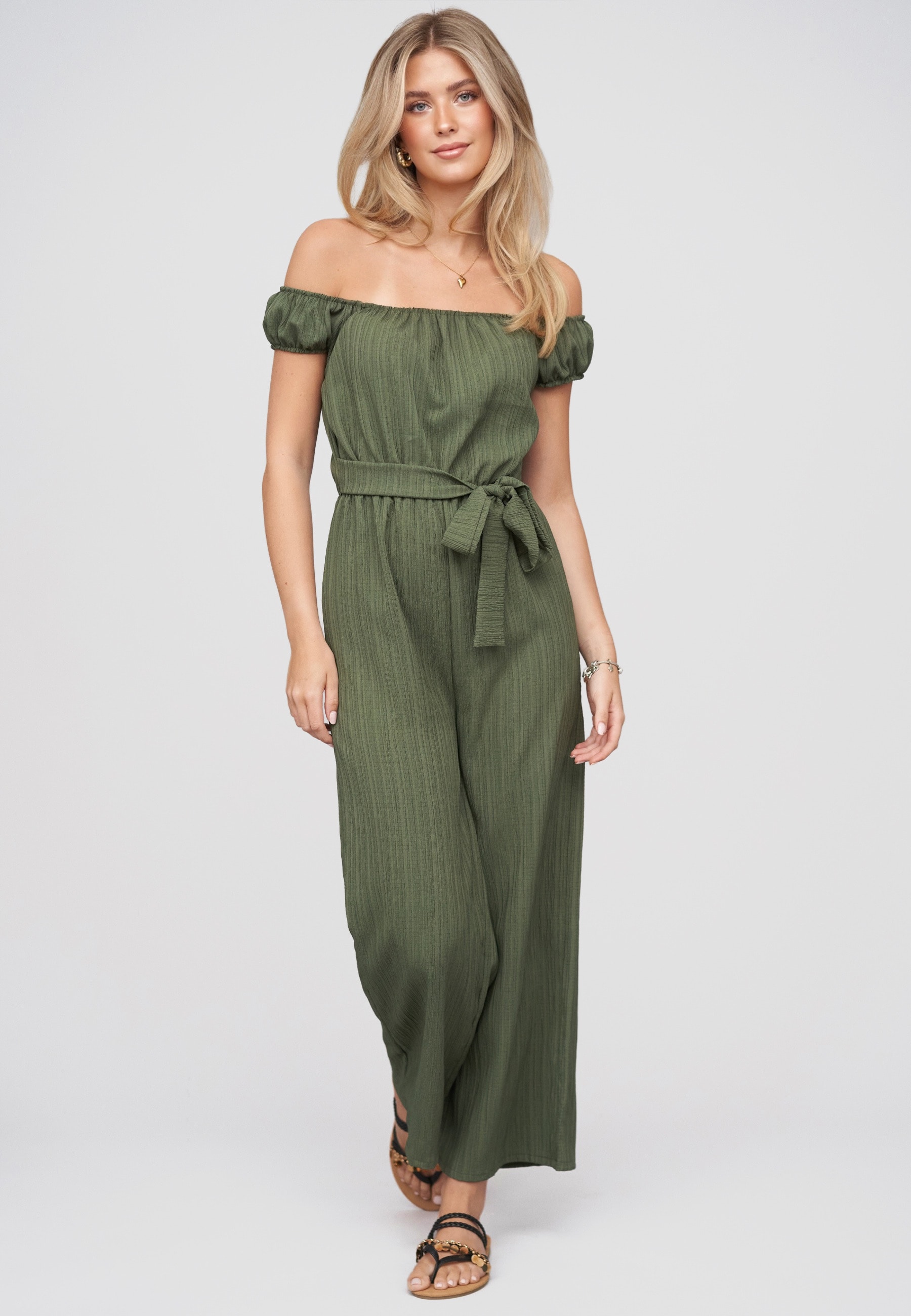 CLOUD 5IVE Jumpsuit »CLOUD 5IVE Offshoulder Maxi Jumpsuit« 1