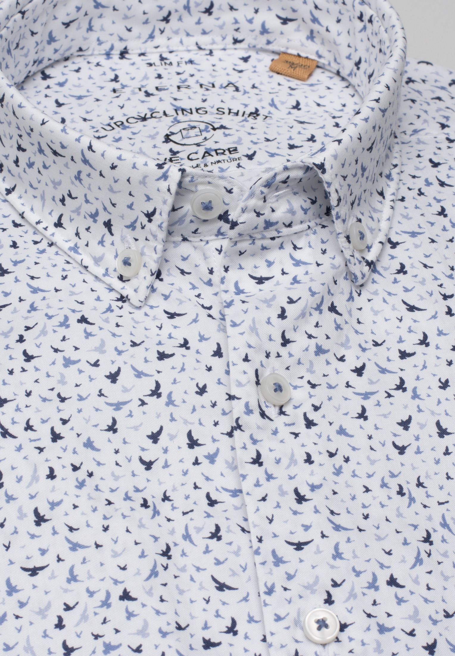 Eterna Kurzarmhemd »SLIM FIT« EASY IRON (bügelleicht)