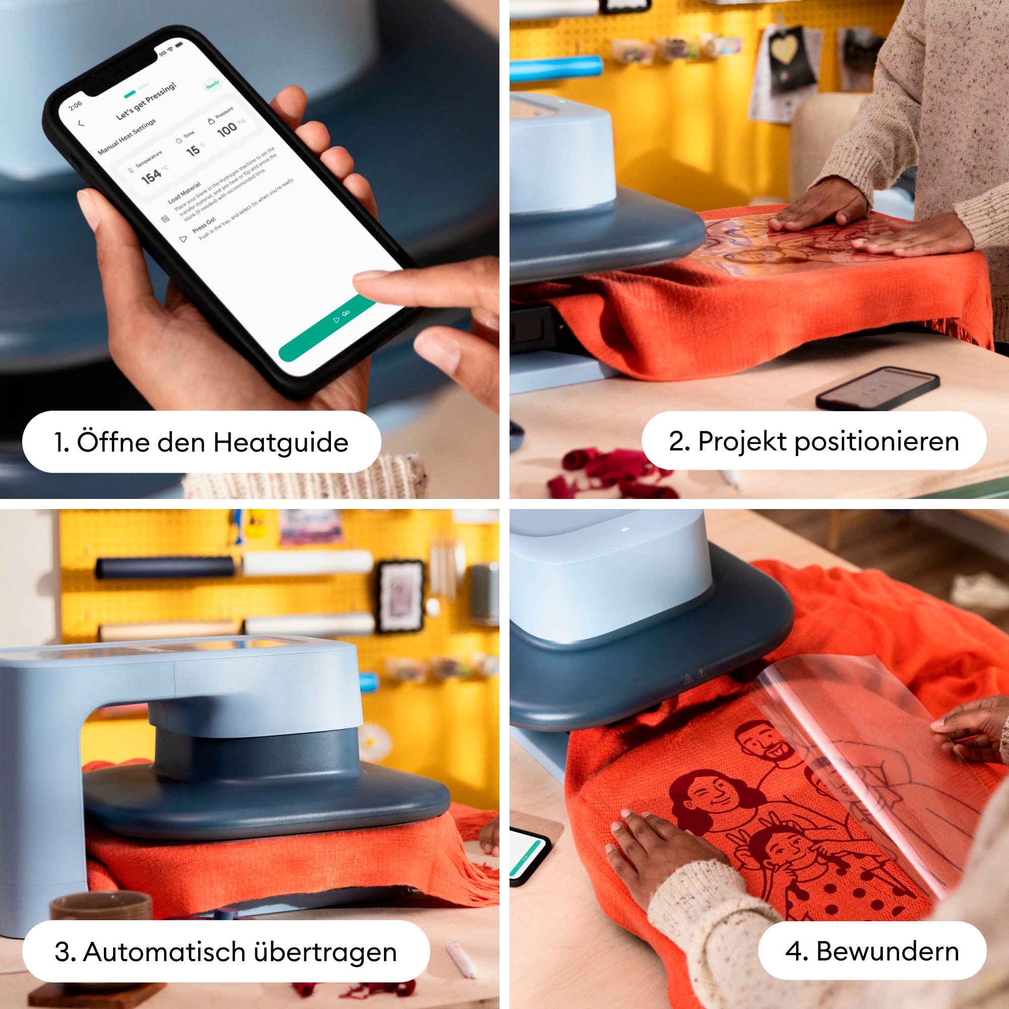 Cricut Transferpresse »AutoPress™ 2« 38,1 cmx38,1 cm