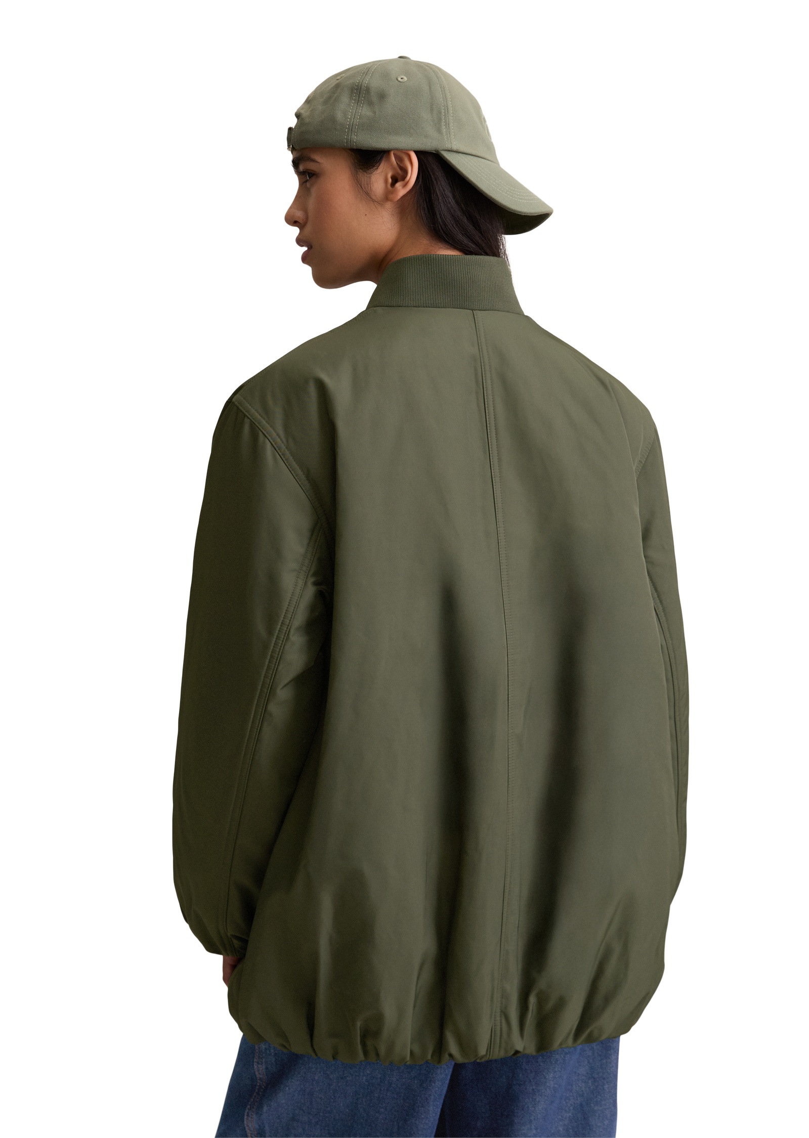 Marc O'Polo DENIM Kurzmantel »aus recyceltem Polyester«