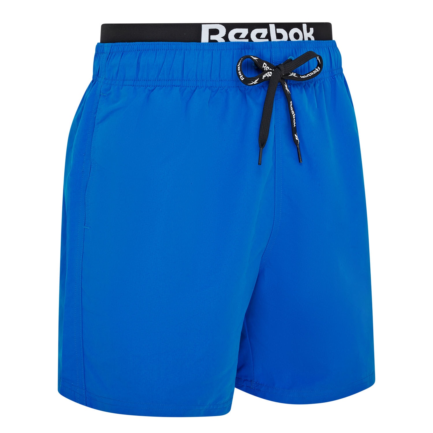 Thumbnail - Reebok Badeshorts "Todd" mit Kordelzug und elastischem Bund, mit Logo, schnell trocknend, basic