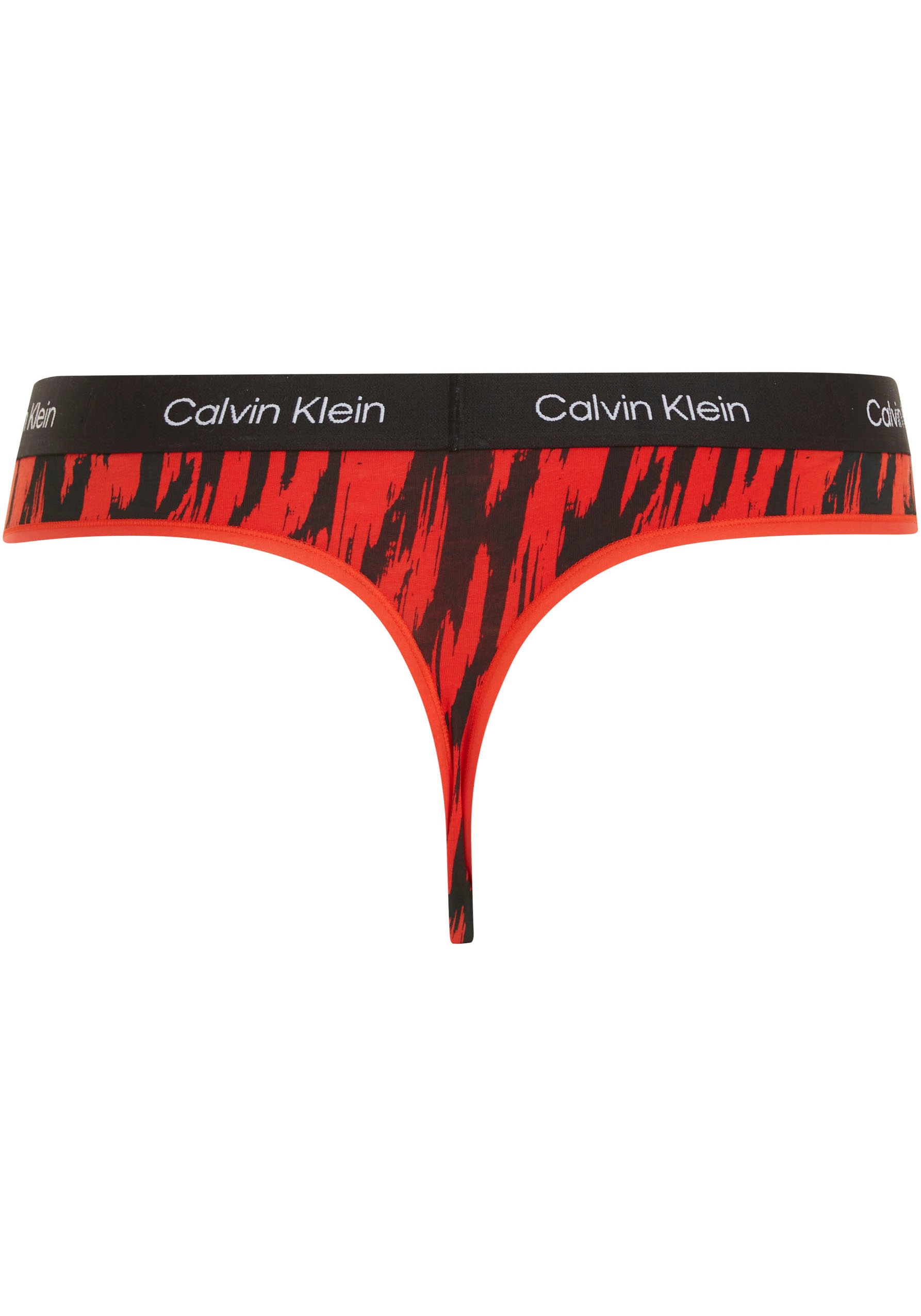 Calvin Klein T-String »MODERN THONG«, mit Alloverprint | BAUR | Unterhosen