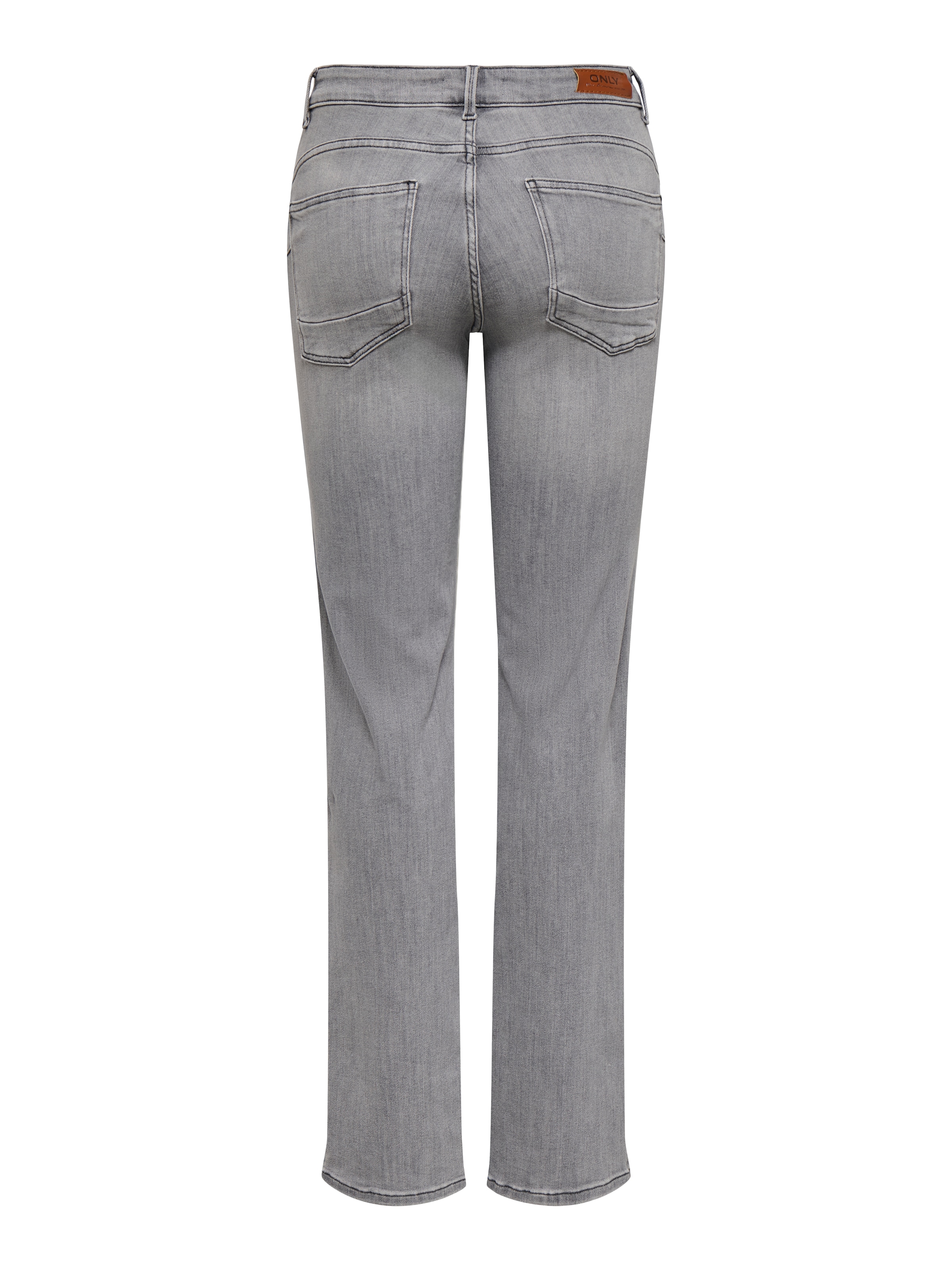 ONLY Slim-fit-Jeans »ONLPOWER MW PUSH UP SLIM STRAIGHT DNM« Baumwollmischung, mid waist, slim fit