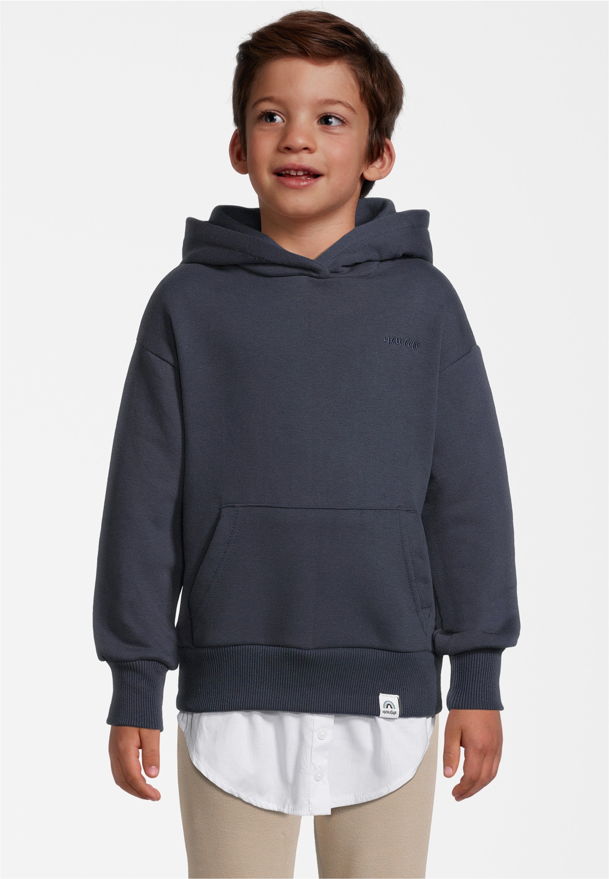 Newlife Kapuzensweatshirt, im zeitlosen Design