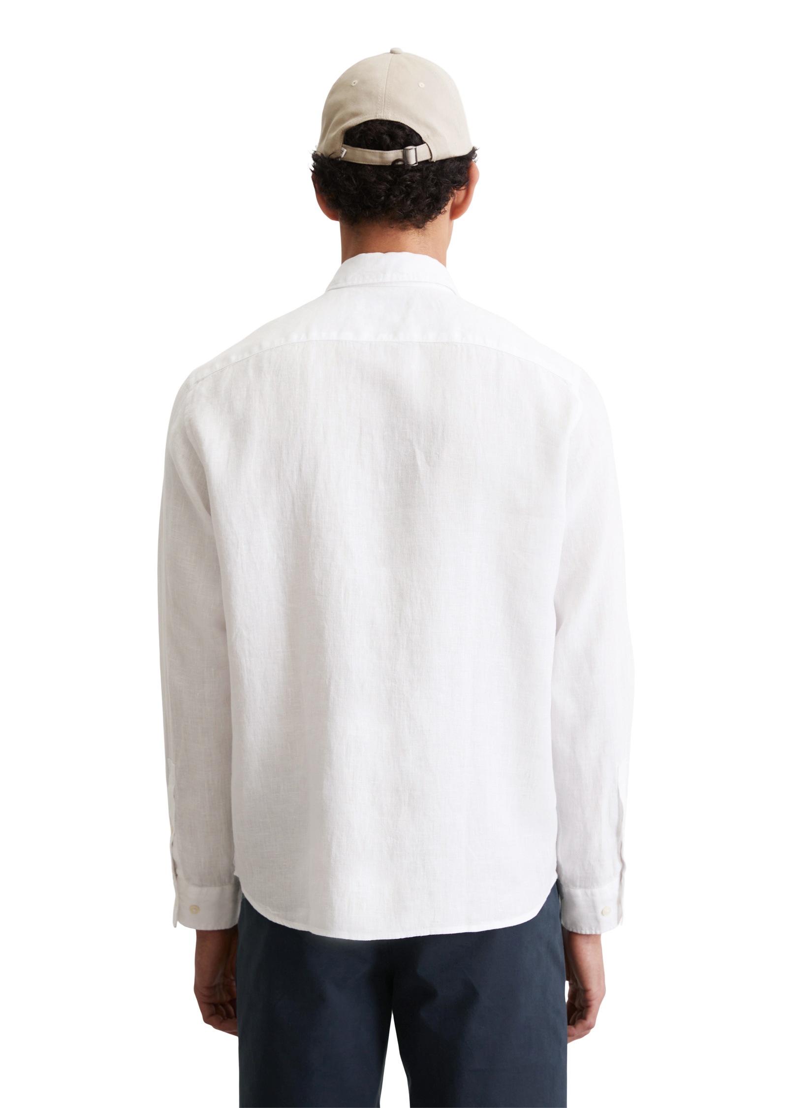 Thumbnail - Marc OPolo Langarmhemd "aus reinem Leinen"