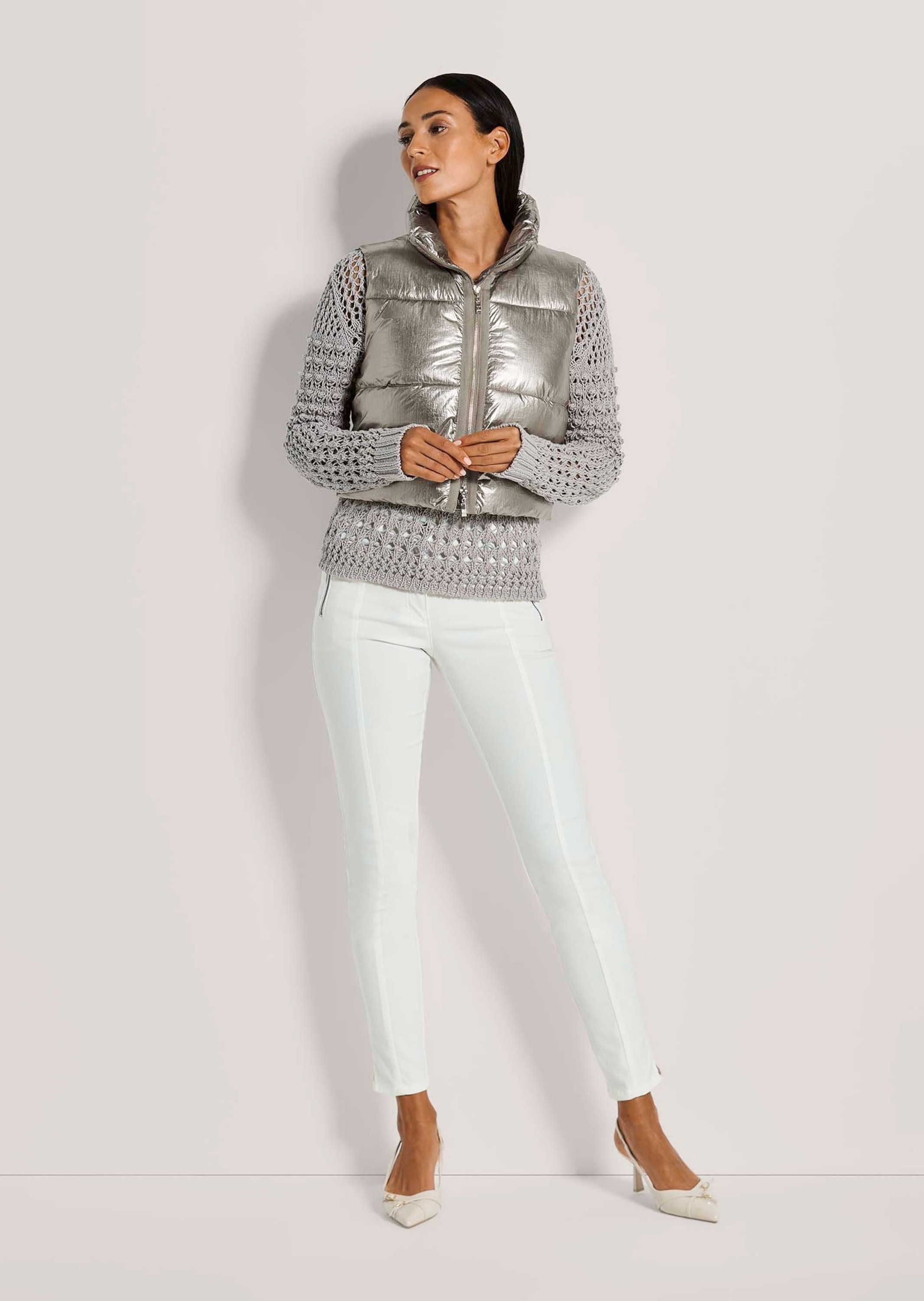 MADELEINE Kurzweste "Steppweste Sommerweste mit Glanz-Finish" Wattierte Ste günstig online kaufen