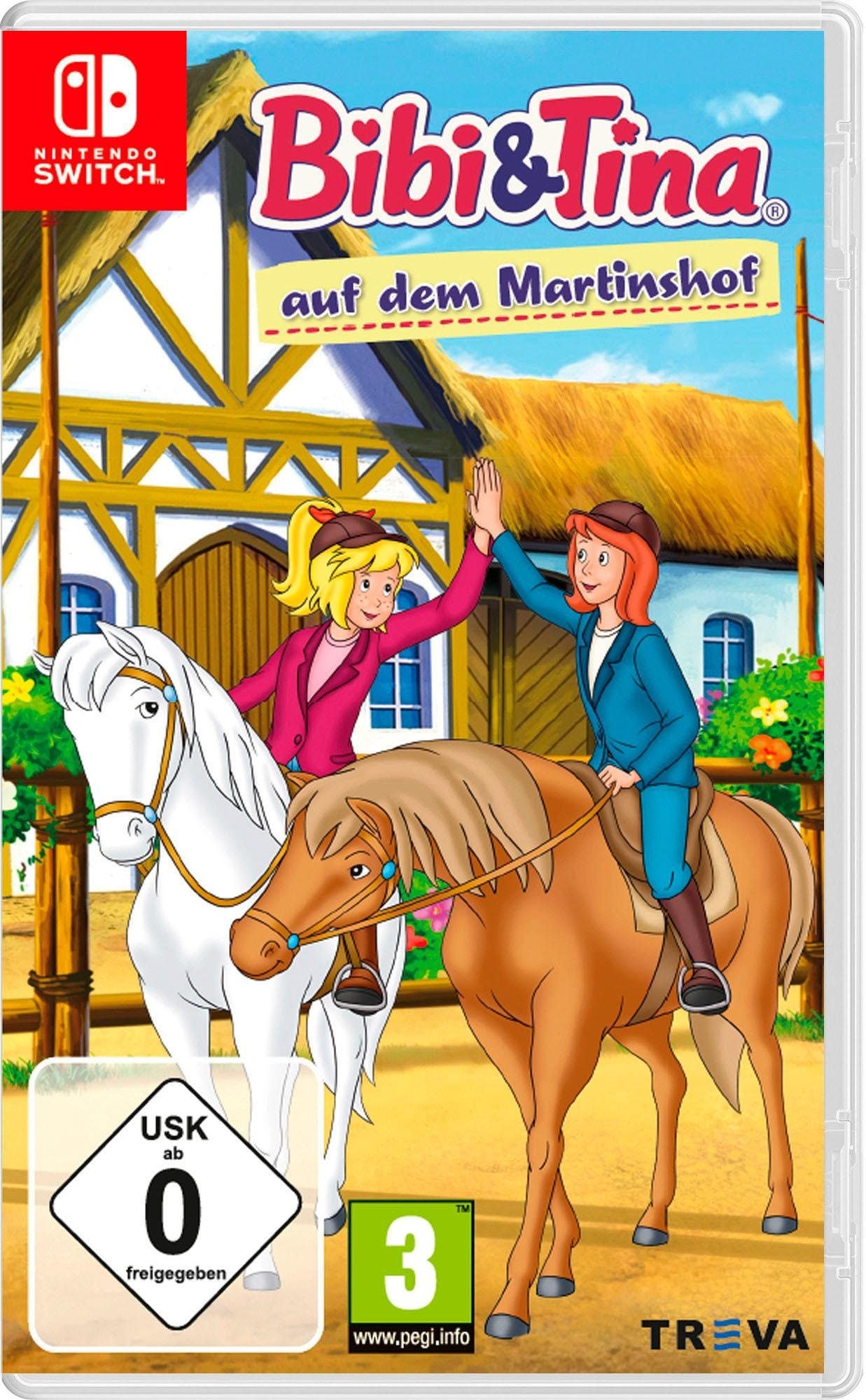 Kiddinx Spielesoftware »Bibi Und Tina Auf Dem Martinshof«, Nintendo Switch, Software Pyramide