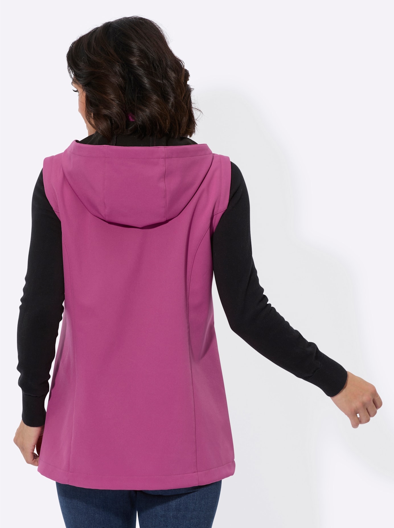 Casual Looks Softshelljacke, mit Kapuze
