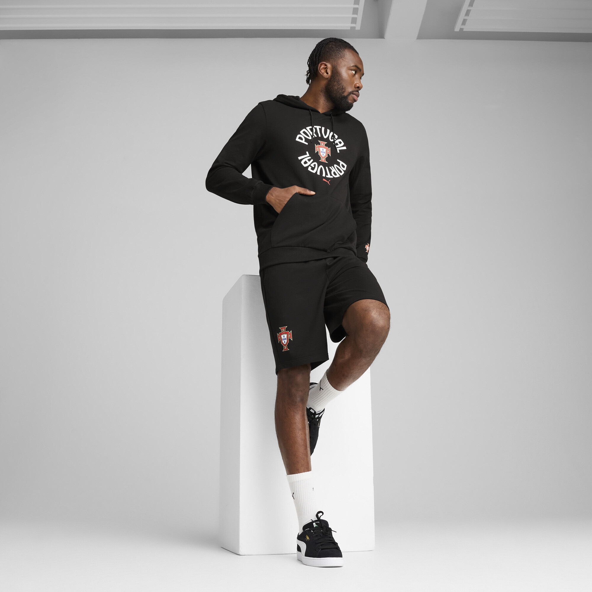 PUMA Sporthose »Portugal ftblNRGY Shorts Herren«