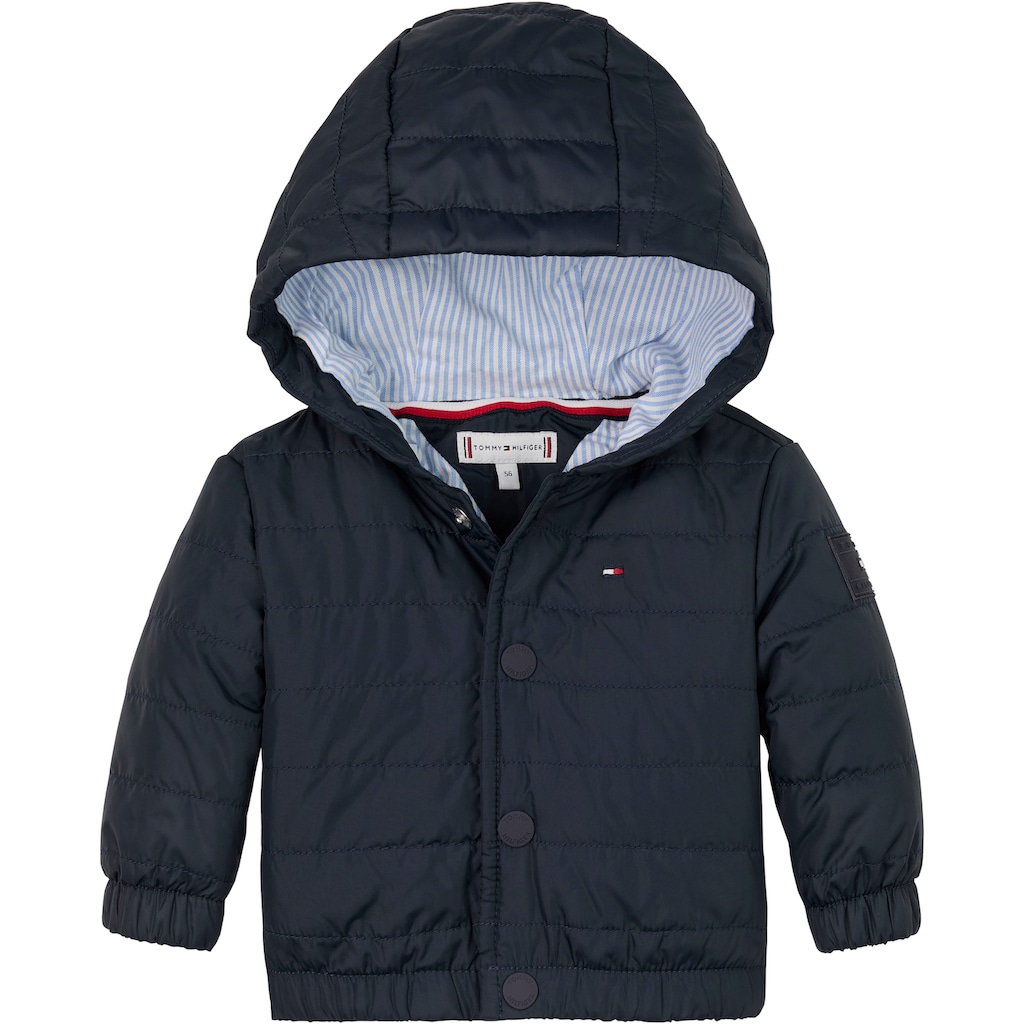 Tommy Hilfiger Winterjacke »BABY QUILTED JACKET«, mit Kapuze