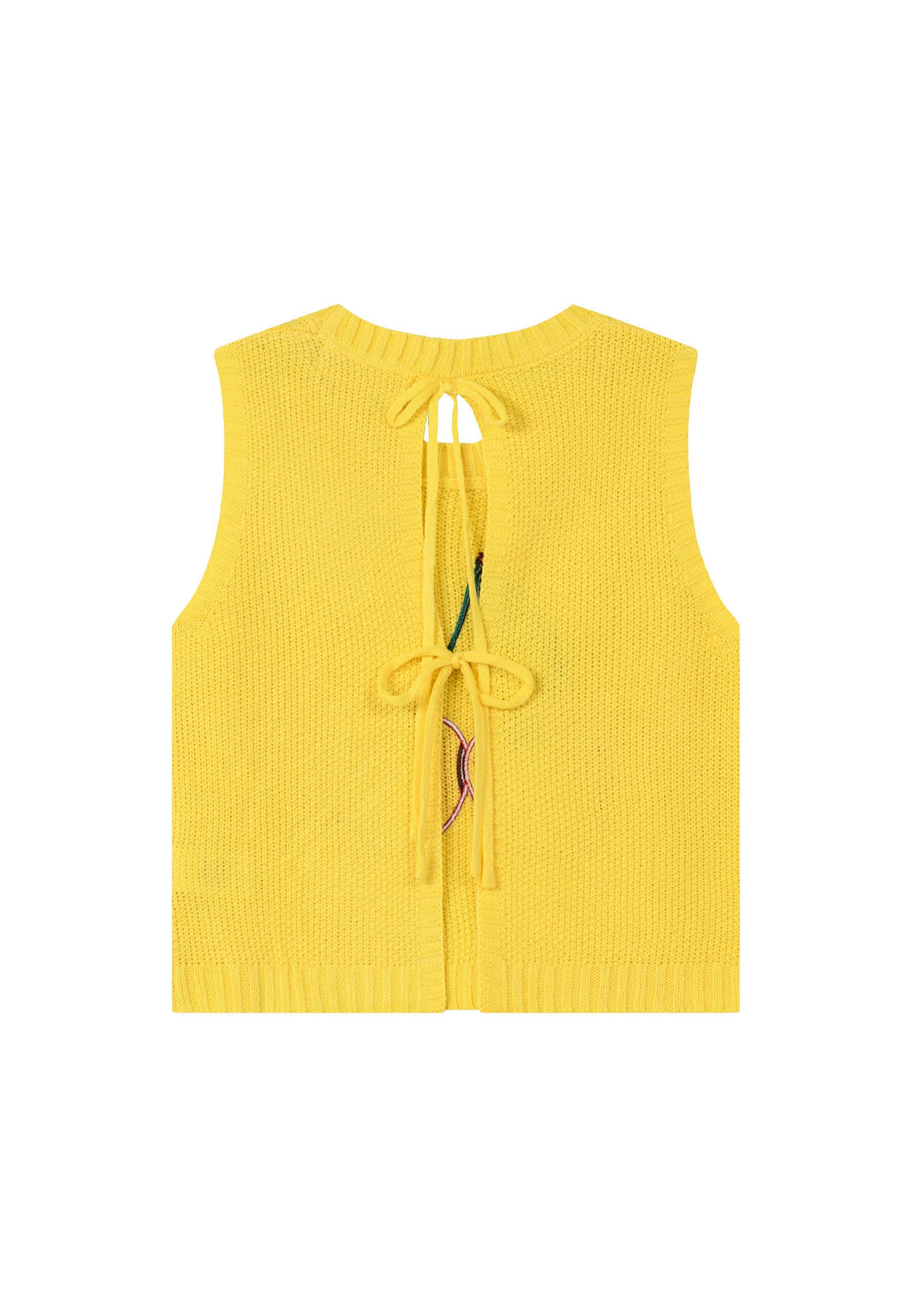 Another Cotton Lab Strickweste »Another Cotton Lab Cherry WMN Knit Vest«
