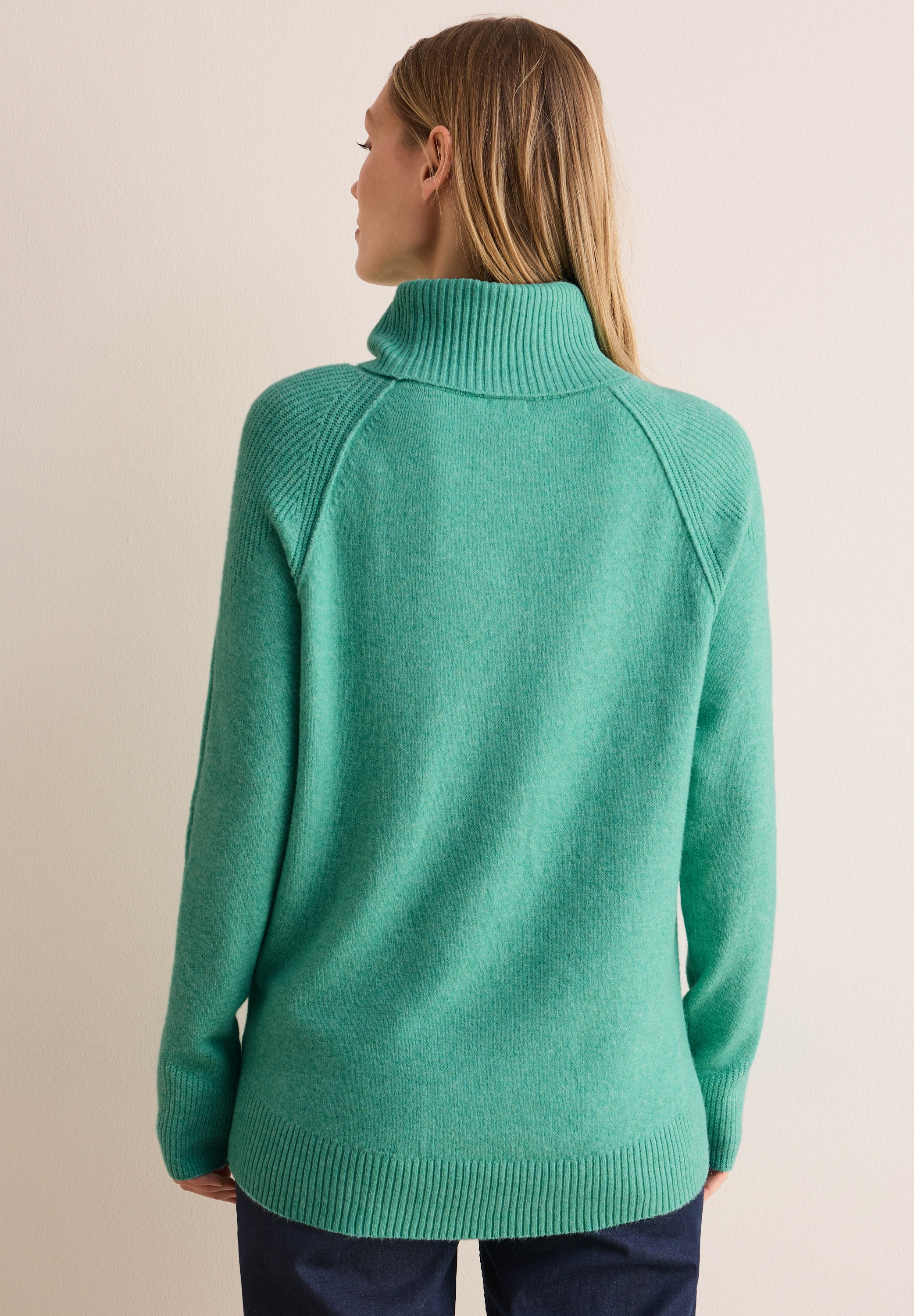 Cecil Strickpullover, im Melange Look