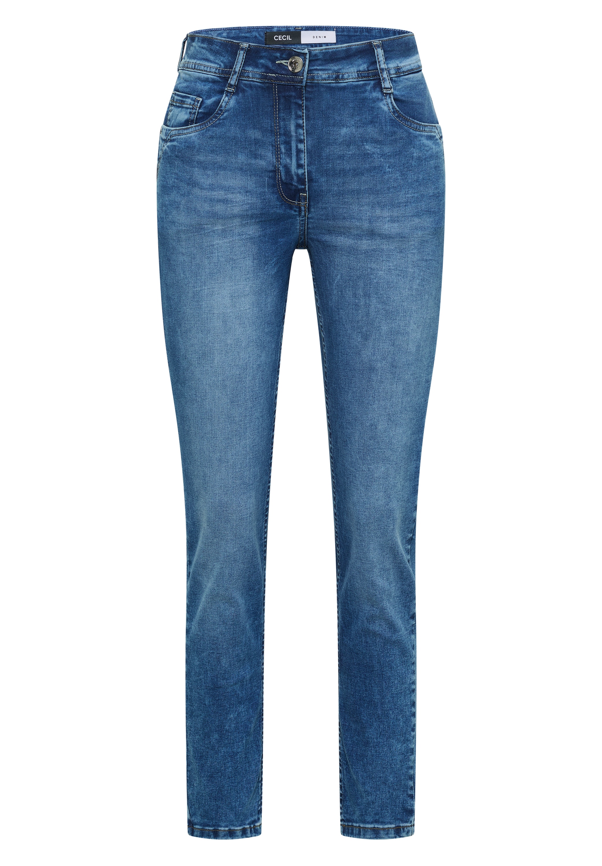 Cecil Slim-fit-Jeans 5-Pocket-Style