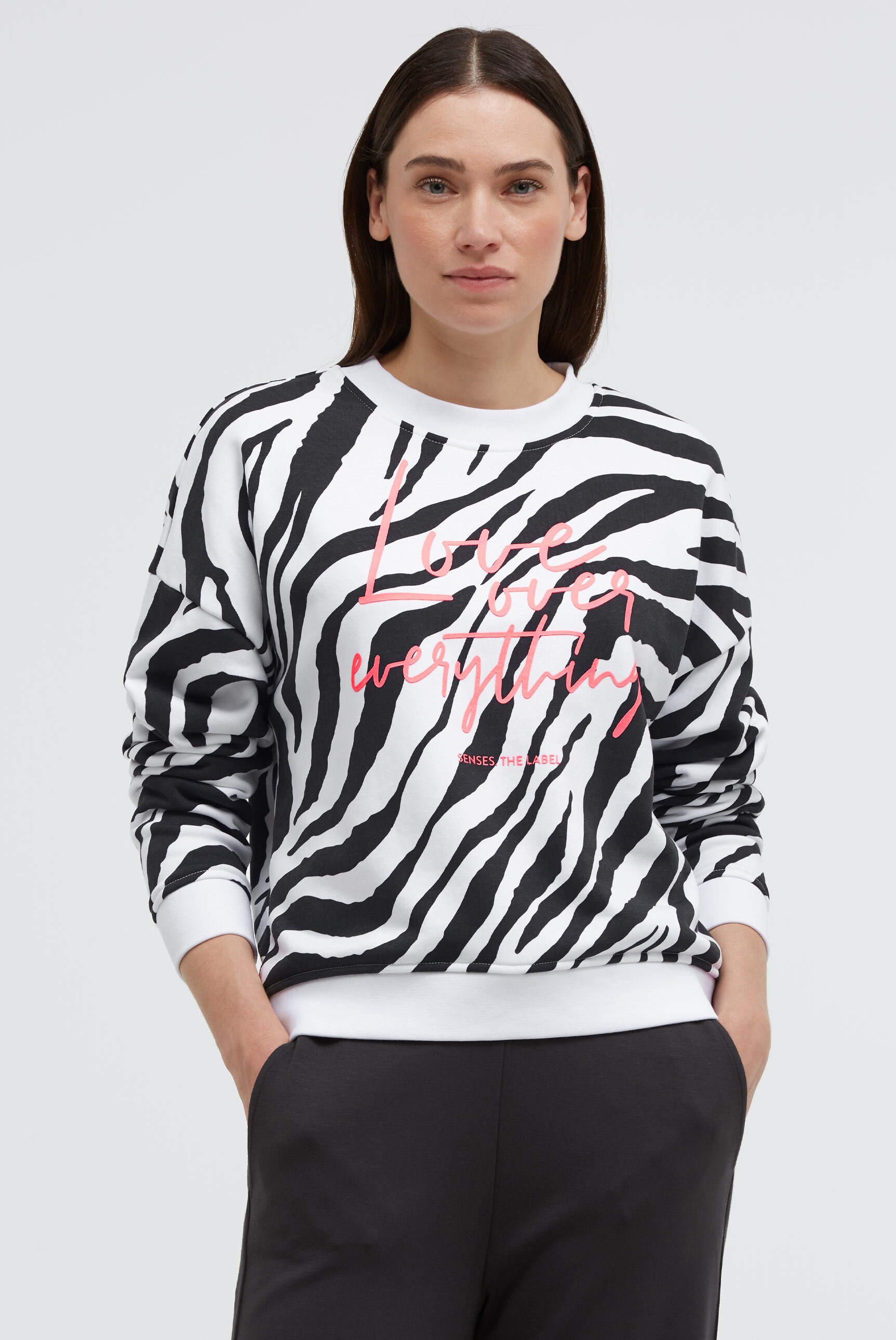 SENSES.THE LABEL Sweater , mit überschnittenen Schultern
