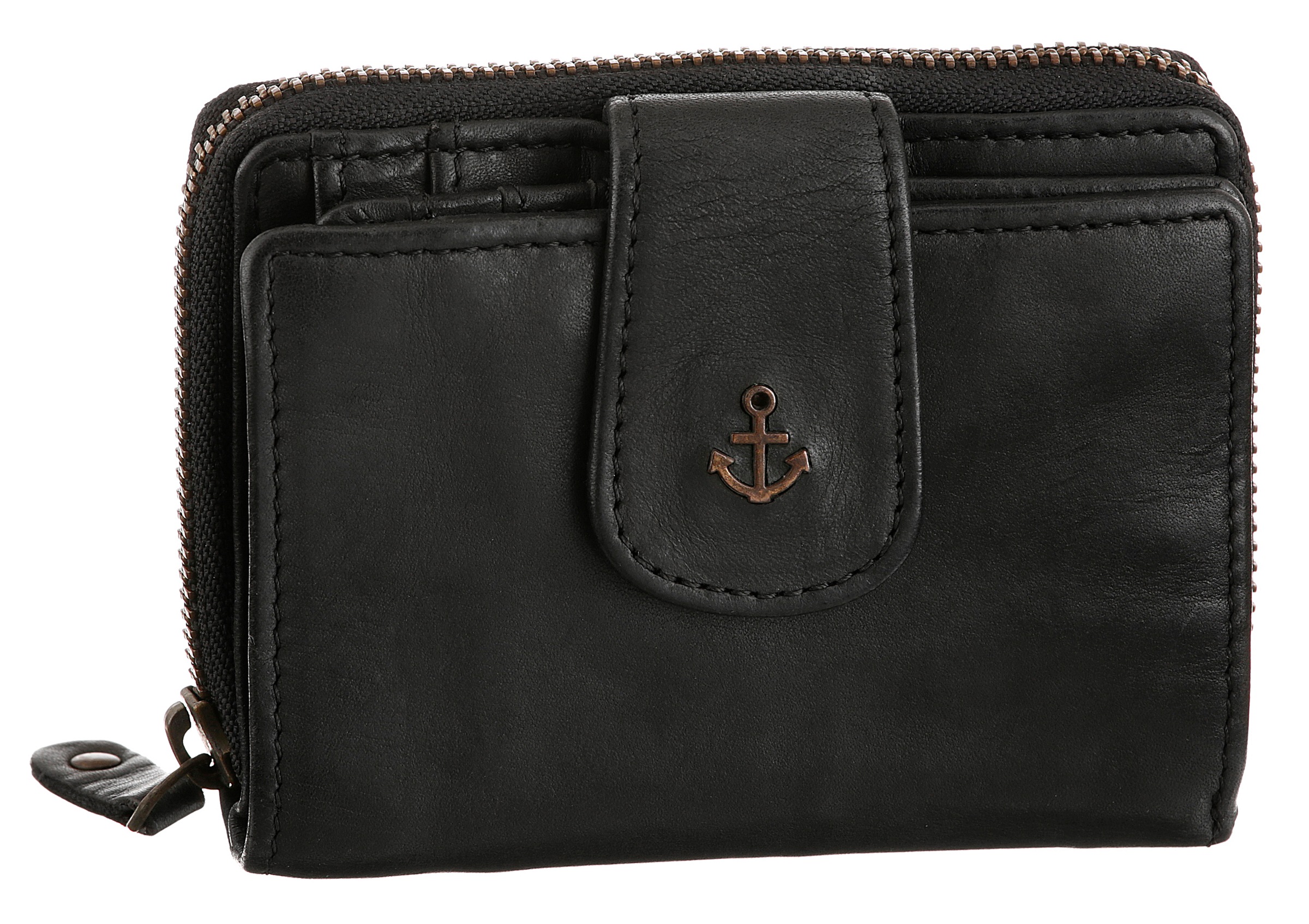 HARBOUR 2nd "Harbour Second Wallet Is" Unisex Geldbeutel, Portemonnaie mit Anker-Schmuckelement