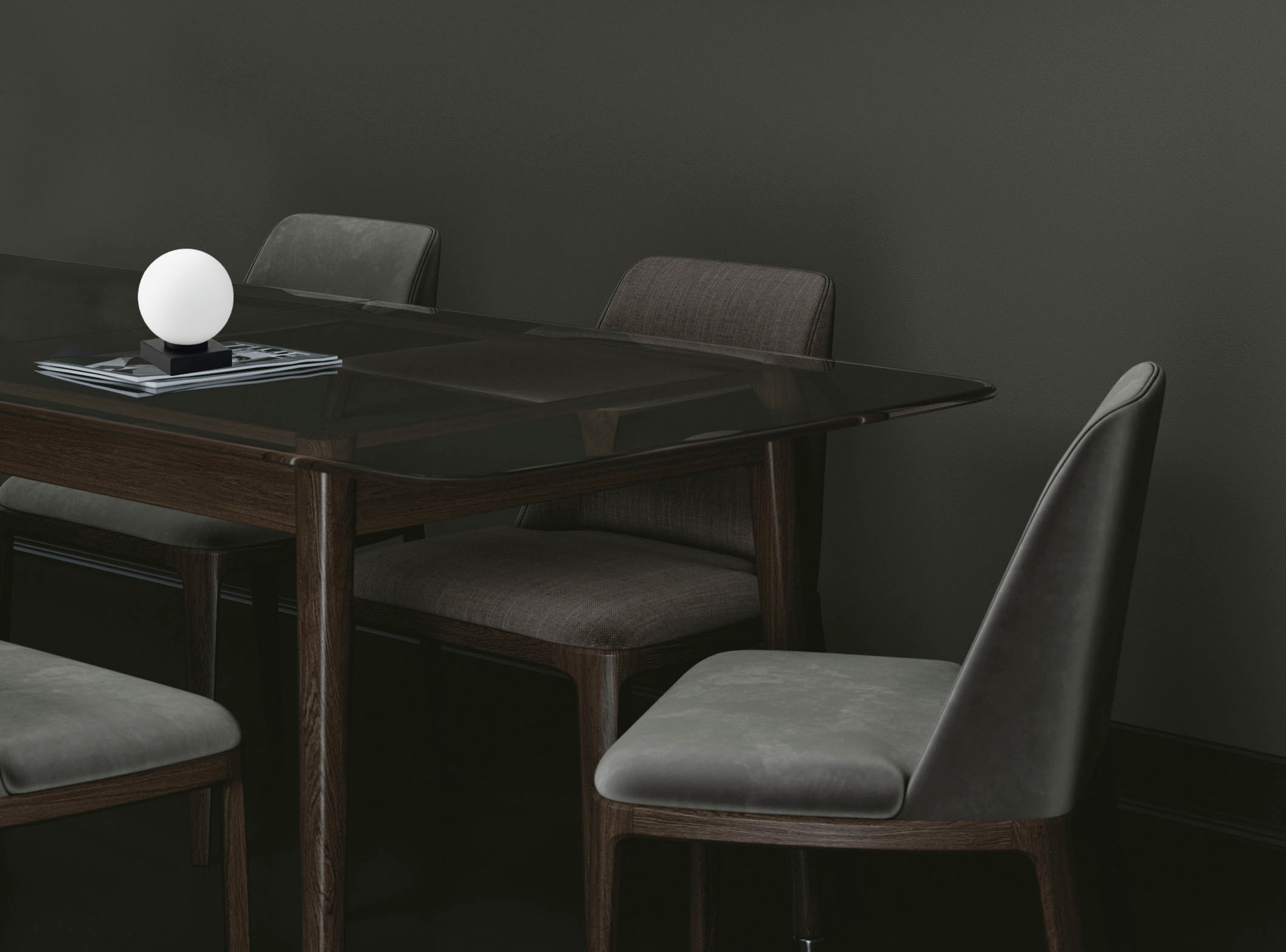 ECO-LIGHT Tischleuchte »Pluto«, Leuchtmittel E14 | Leuchtmittel wechselbar
