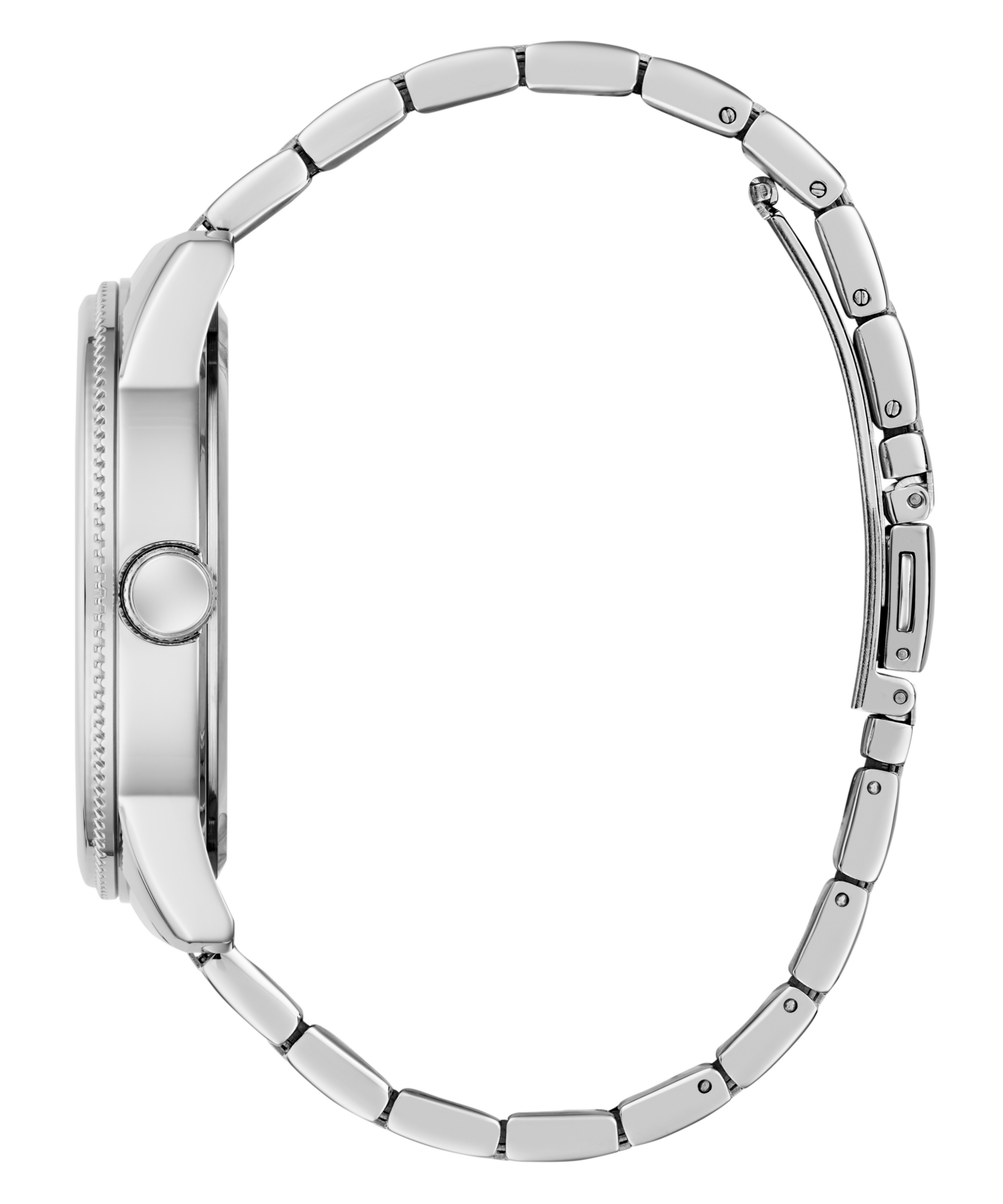Guess Multifunktionsuhr »IAN«, Quarzuhr, Armbanduhr, Herrenuhr, Edelstahlarmband, Datum