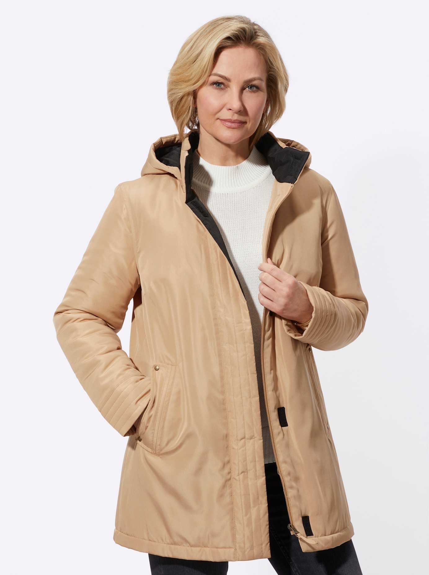 Classic Basics Anorak, mit Kapuze