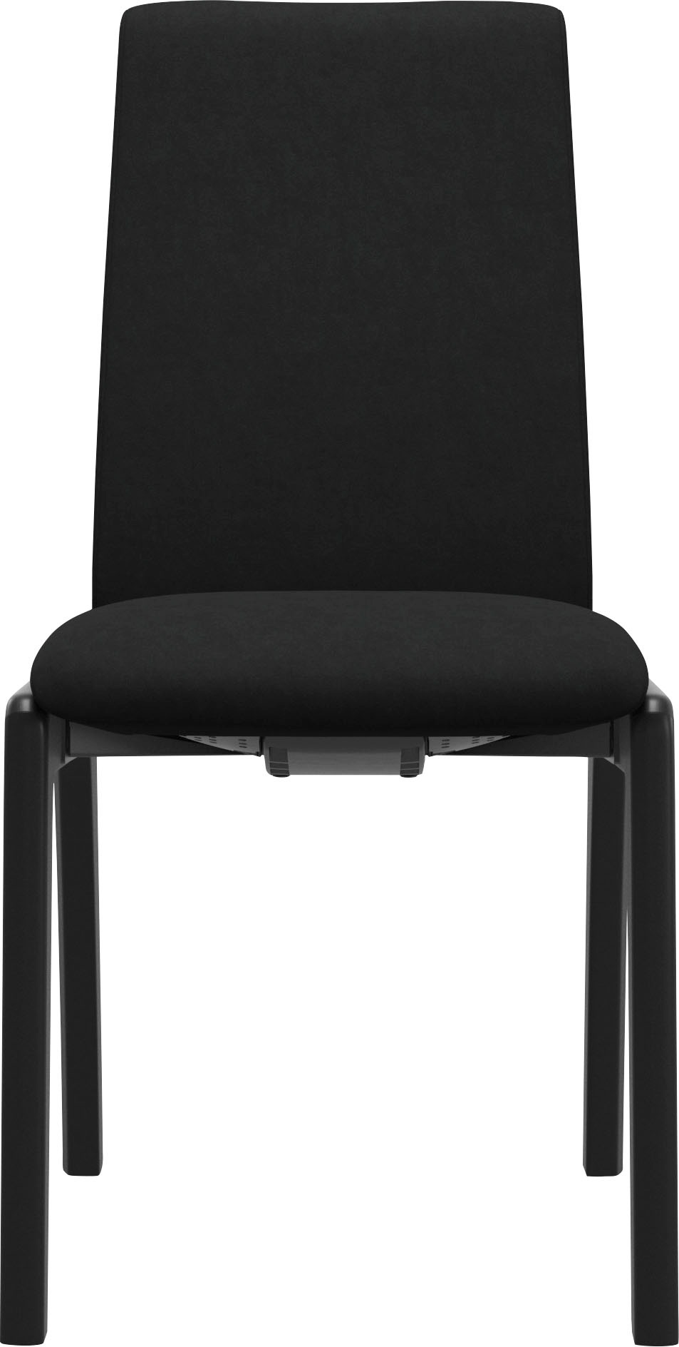 Stressless Polsterstuhl "Laurel", Microfaser DINAMICA, Low Back, Größe M, mit abgerundeten Beinen in Schwarz