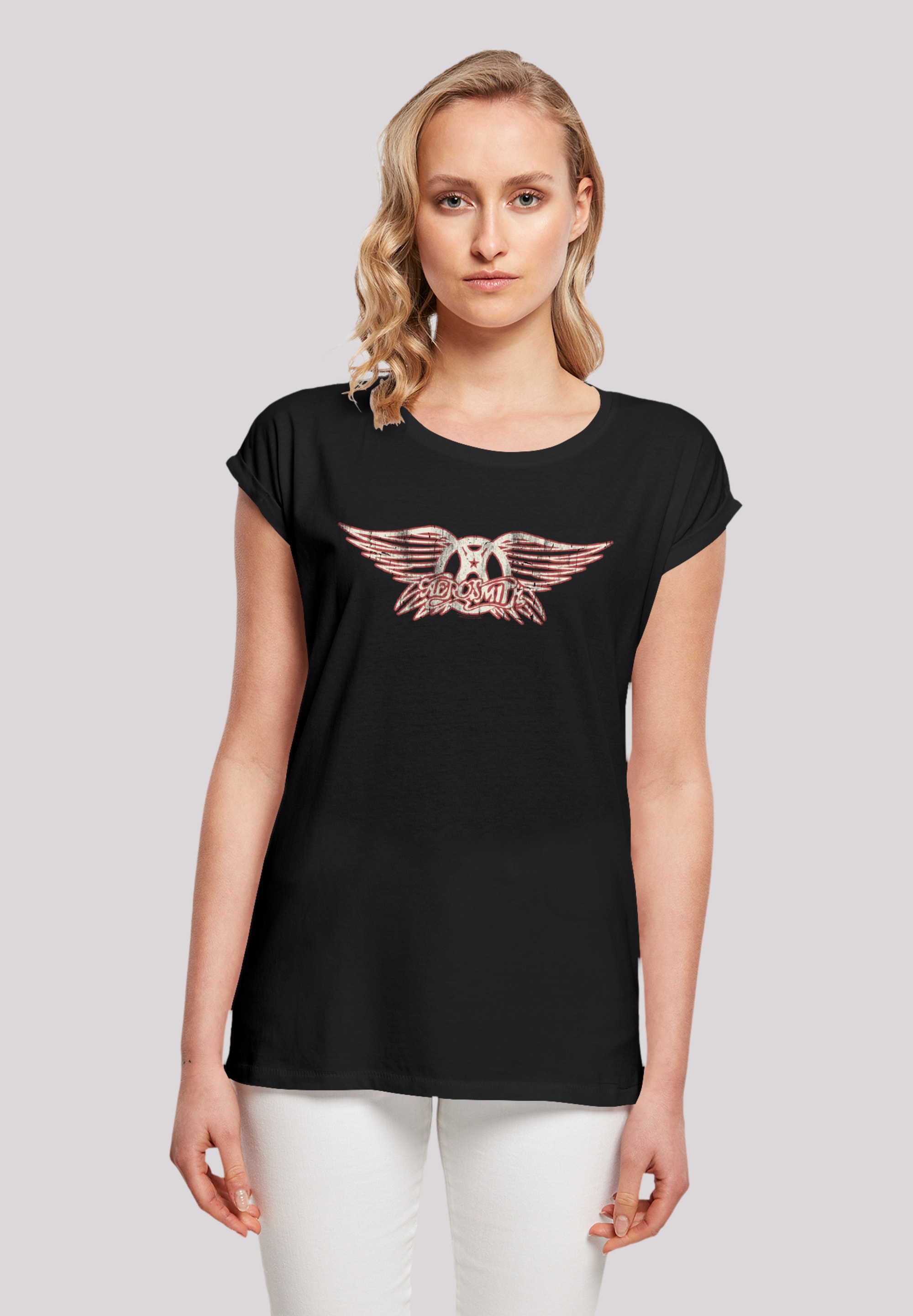 F4NT4STIC T-Shirt »Aerosmith Rock Band Logo«, Premium Qualität, Rock-Musik,  Band online kaufen | BAUR