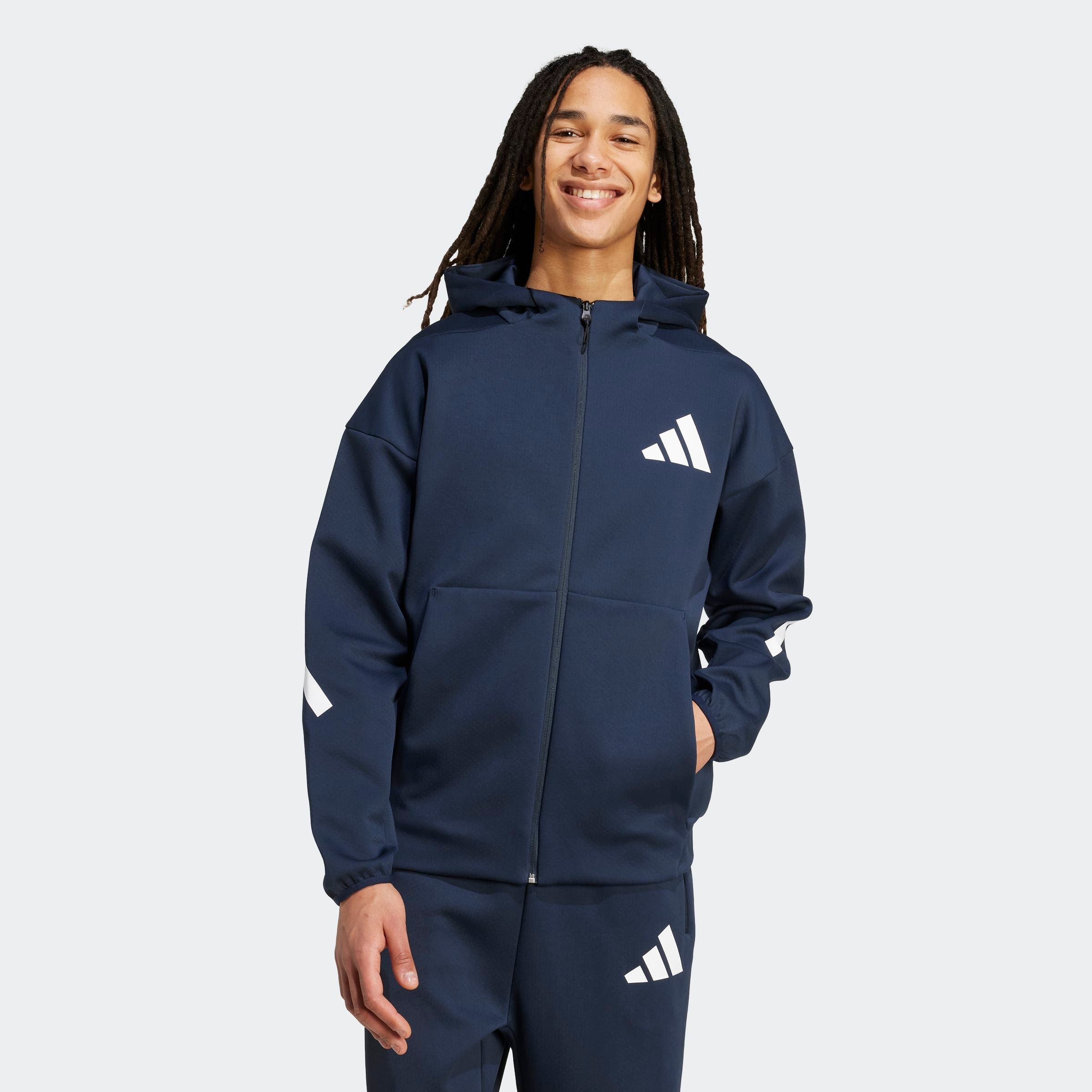 adidas Sportswear Kapuzensweatshirt »M Z.N.E. FZ«