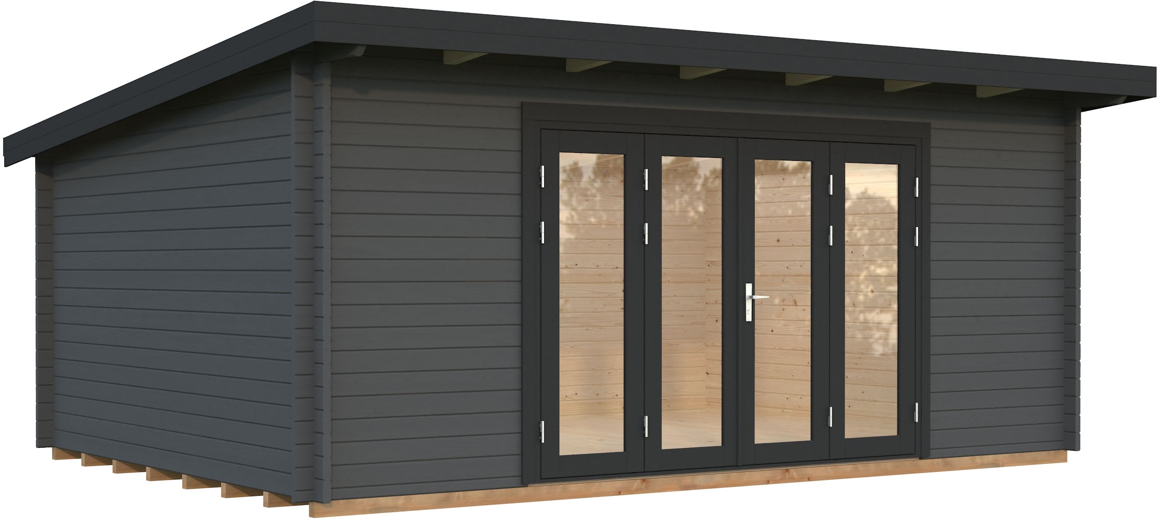 Palmako Gartenhaus "Lea Bifold" verschiedene Farben