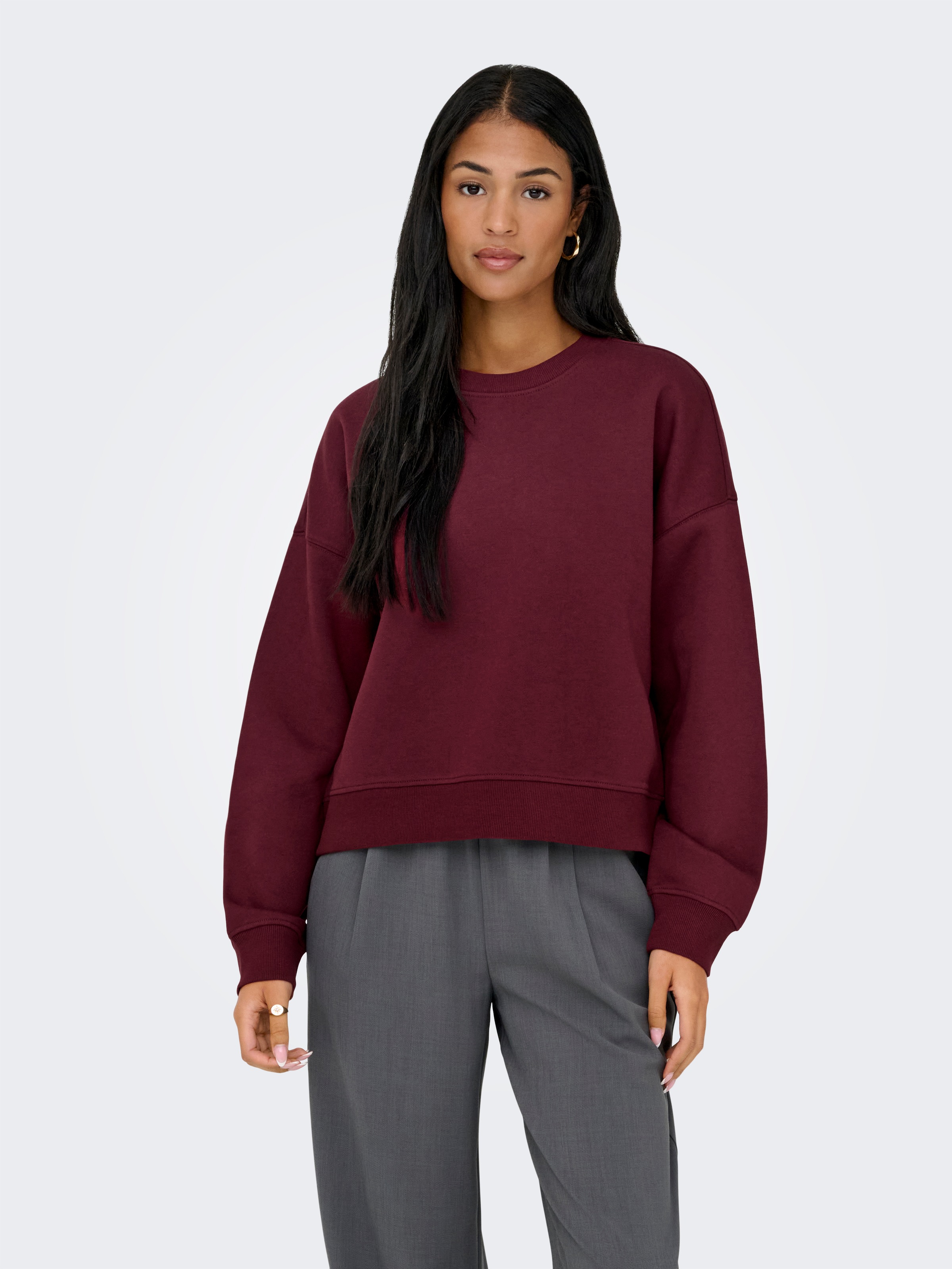 ONLY Sweatshirt "ONLBEST L/S CREW NECK SWT NOOS" günstig online kaufen