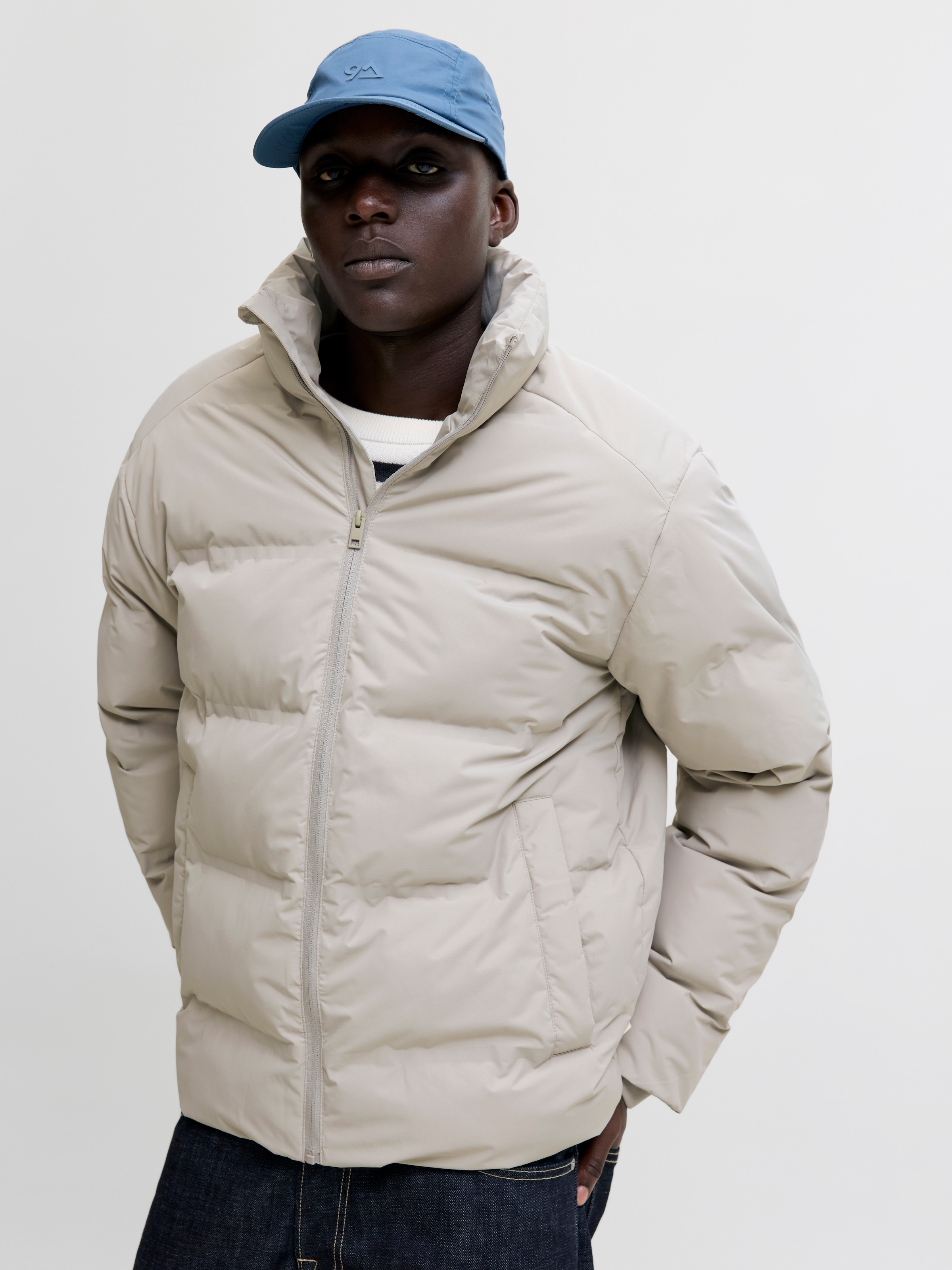 Jack & Jones Steppjacke "JJESOHO PUFFER COLLAR SN", ohne Kapuze günstig online kaufen
