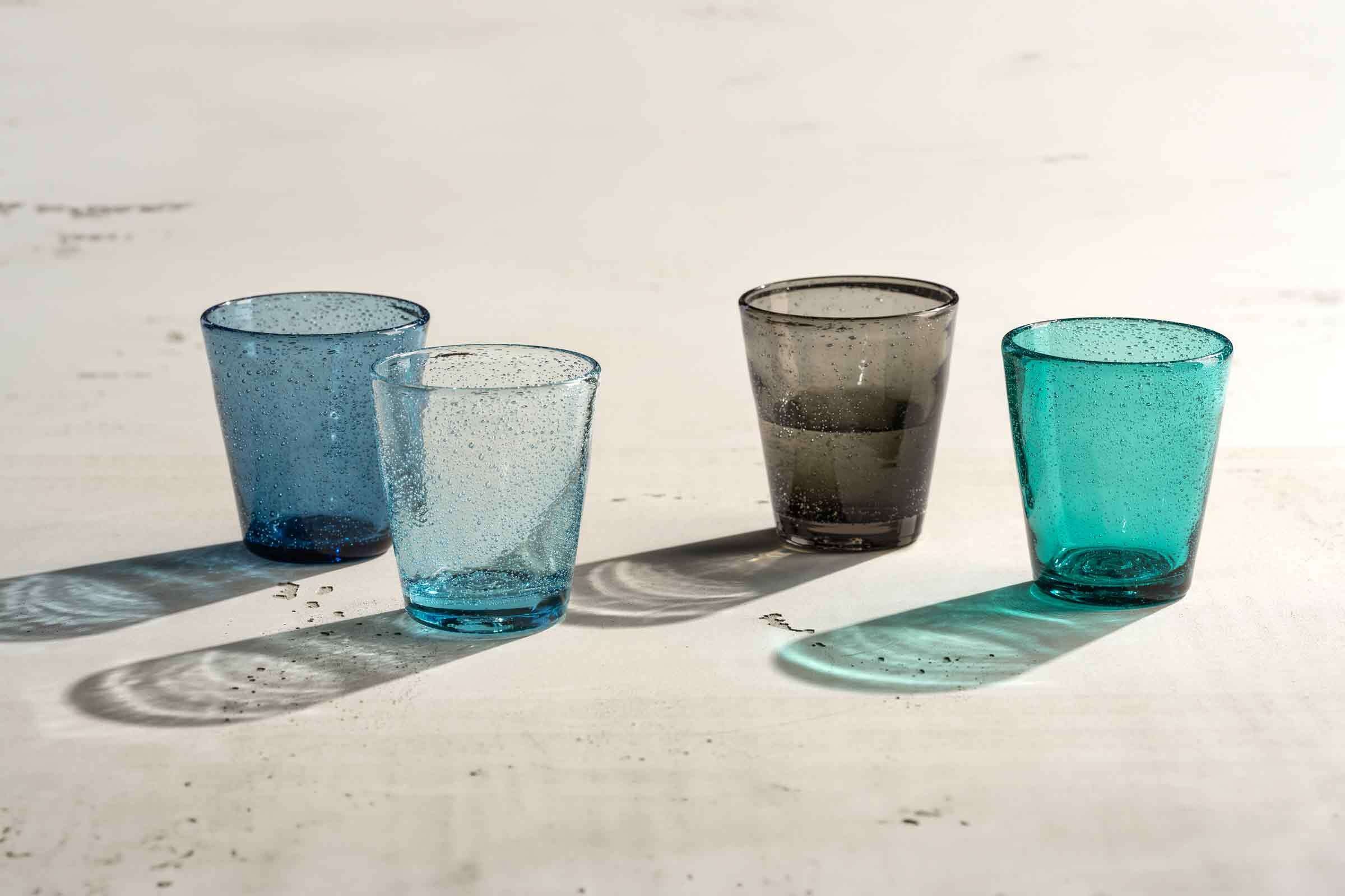 Thumbnail - LEONARDO Glas "Trinkglas-Set 4-teilig BURANO 330 ml bunt"