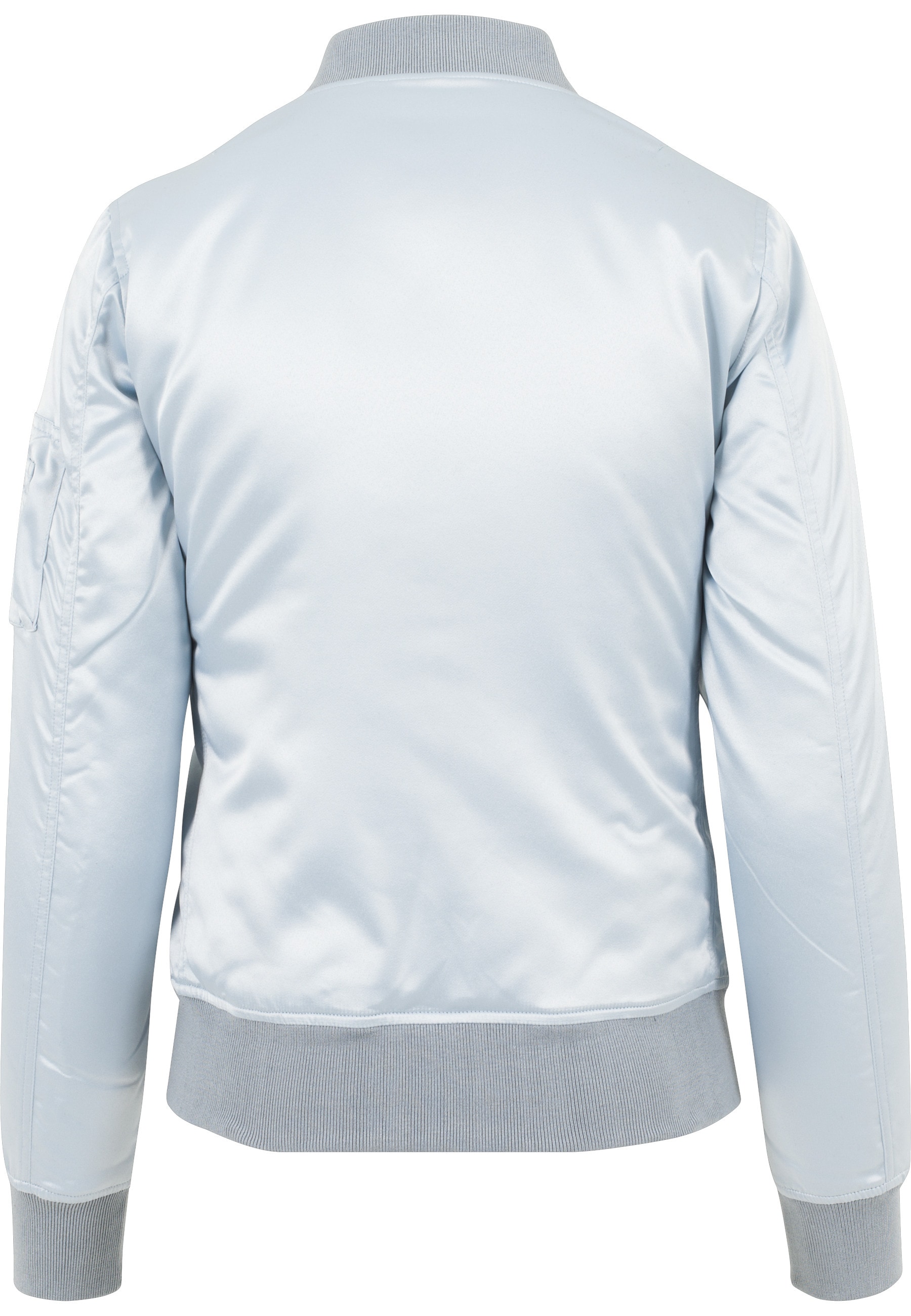 URBAN CLASSICS Allwetterjacke »Urban Classics Damen Ladies Satin Bomber Jacket« 1 Stk. tlg. ohne Kapuze