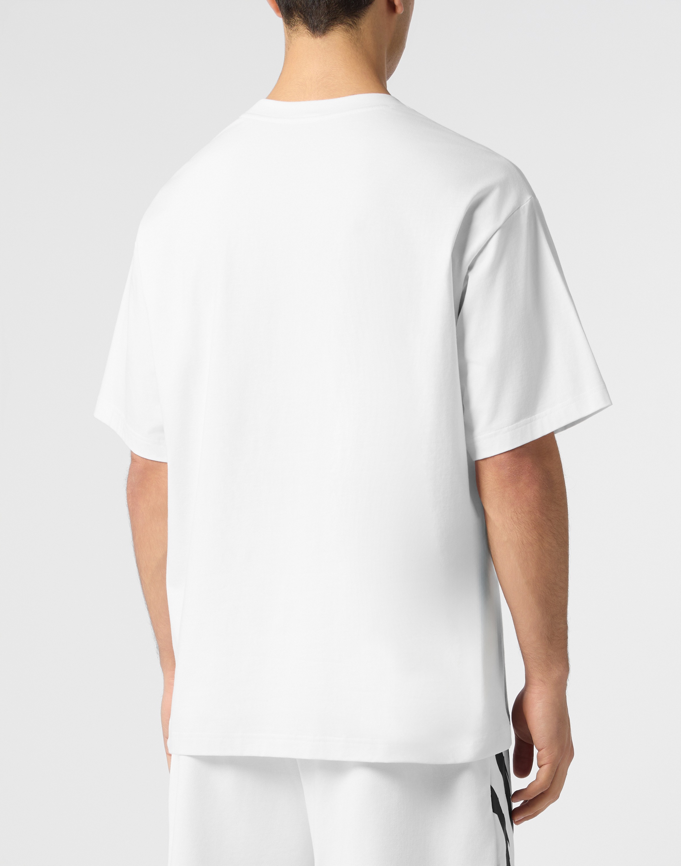 PLEIN SPORT T-Shirt »Round Neck T-Shirt Reflective Scratch«