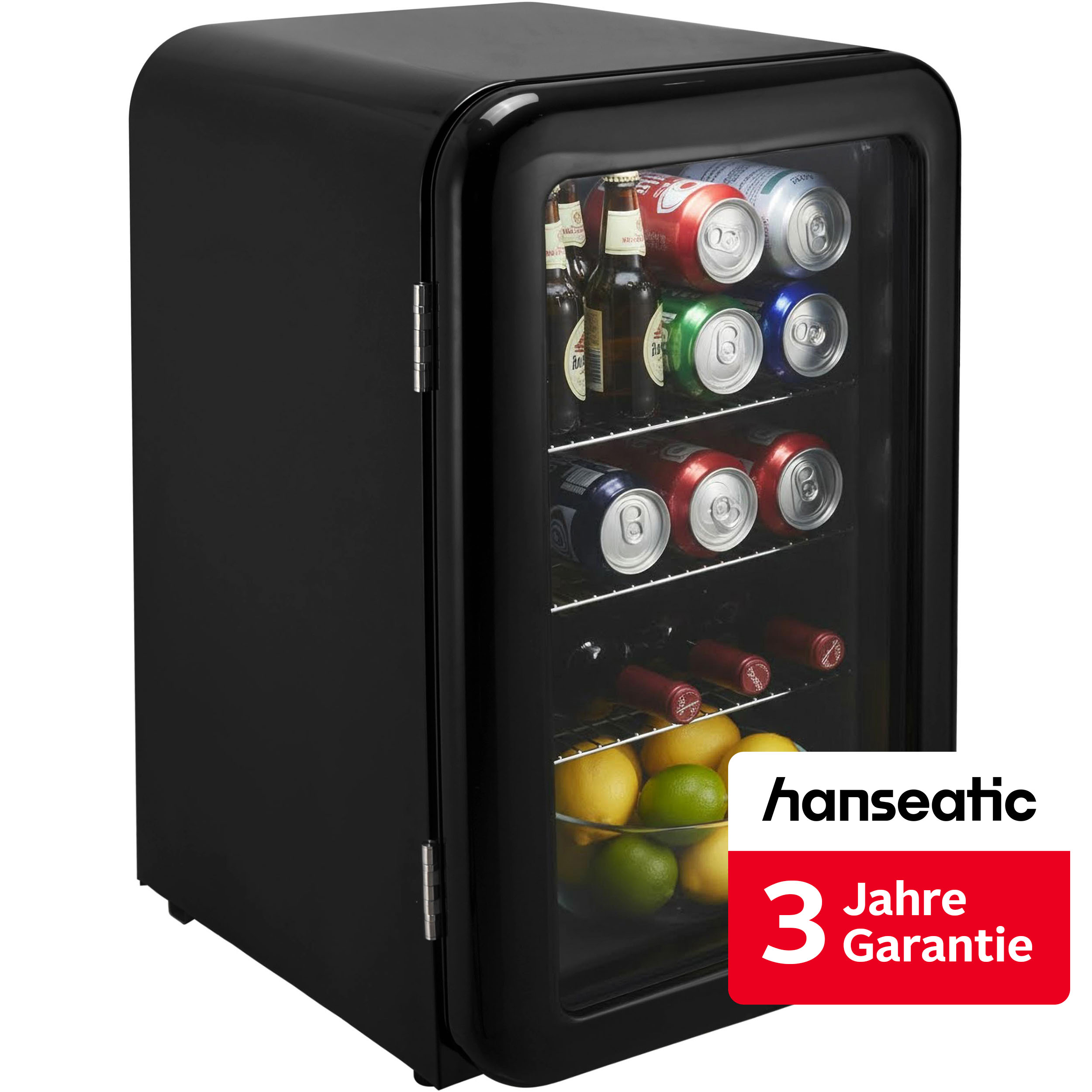 Hanseatic Getränkekühlschrank "HBC68ERBH" 68 cm hoch 44 cm breit inkl. 3 Jahre Herstellergarantie