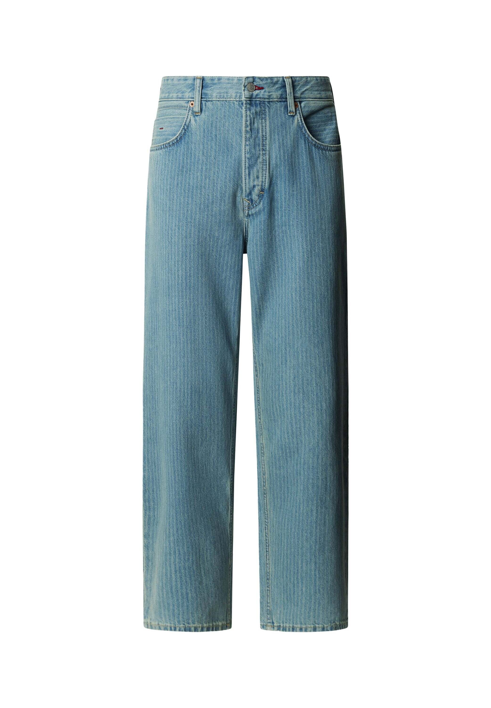 Pepe Jeans Relax-fit-Jeans »relaxed fit jeans LOOSE TAPERED JEANS HELIX STRIPED«