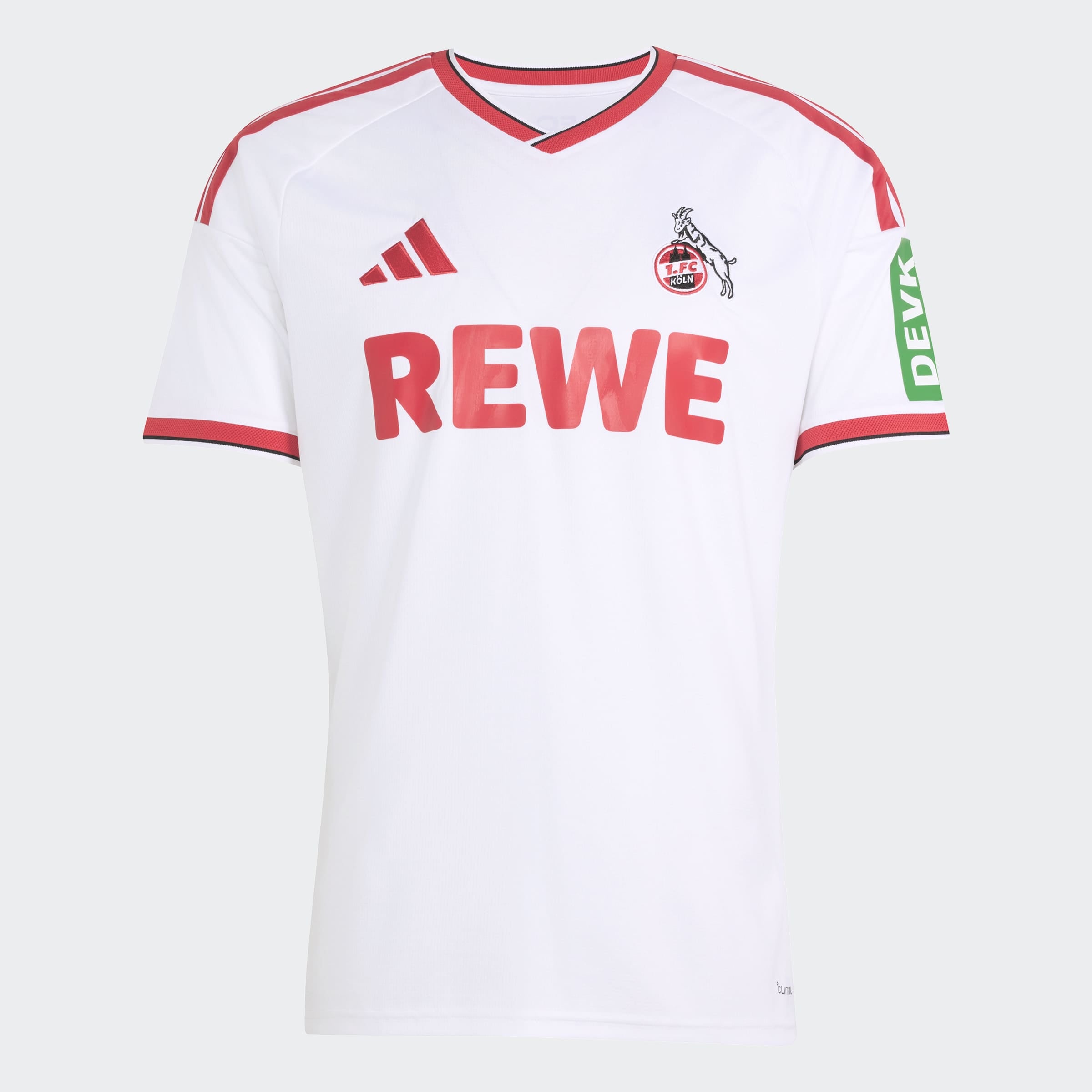 adidas Performance Fußballtrikot »1. FC KÖLN 26/27 HEIMTRIKOT« mit Climacool®-Technologie, mit V-Ausschnitt, mit Thermodruck-Detail