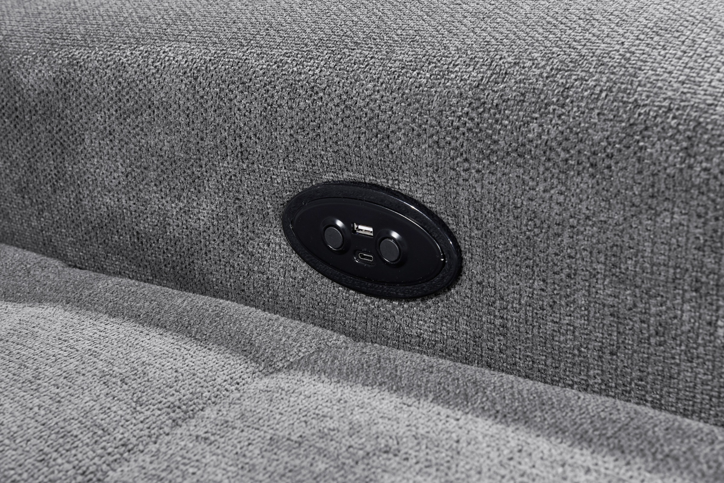 ED EXCITING DESIGN Ecksofa »Rockdale L-Form mit Bettfunktion, Bettkasten«, Kopfteilverstellung, Sitztiefenverstellung & USB-Port