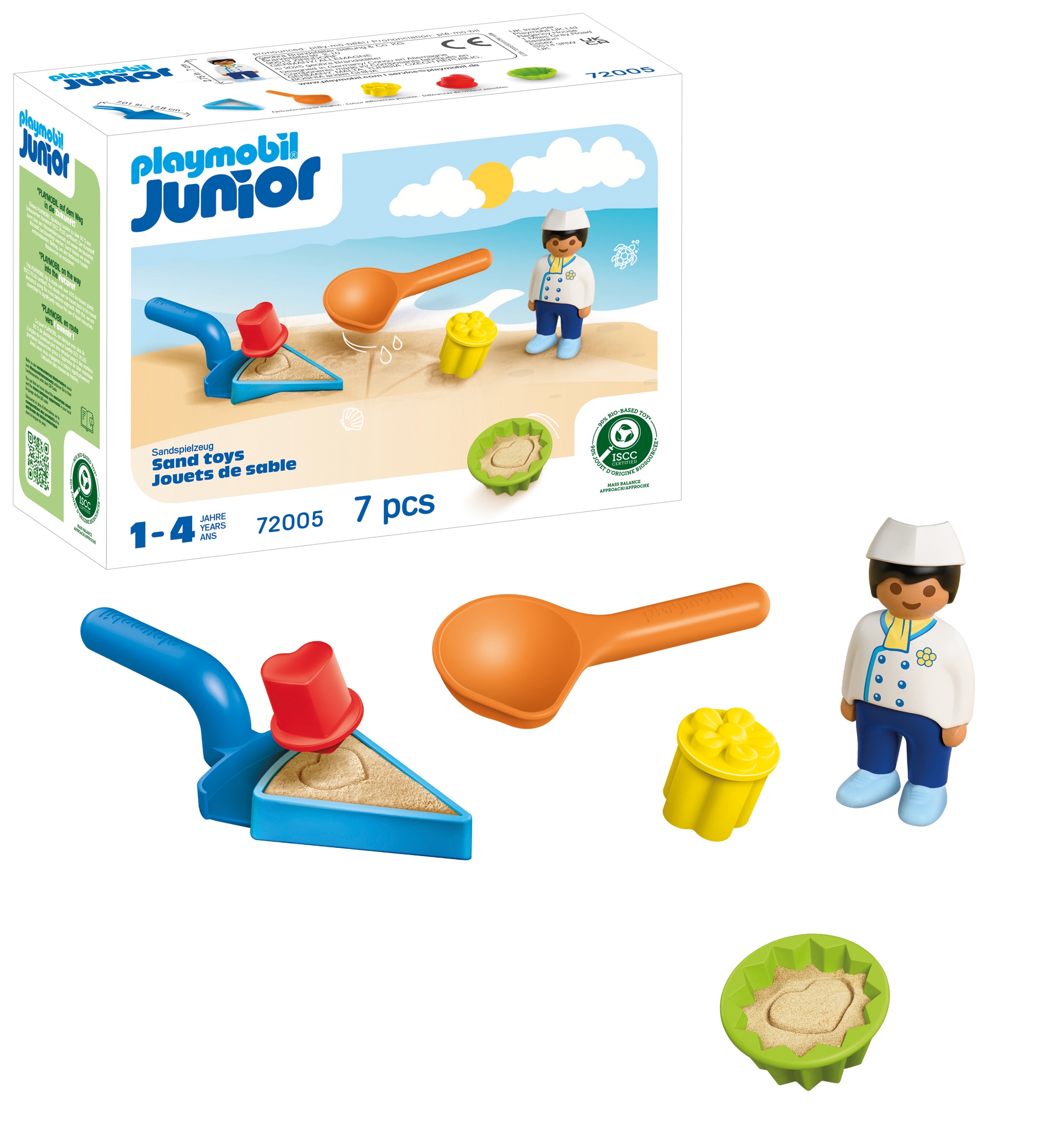 Playmobil® Konstruktions-Spielset »Sand-Bäckerei (72005), Junior Sand« Made in Europe