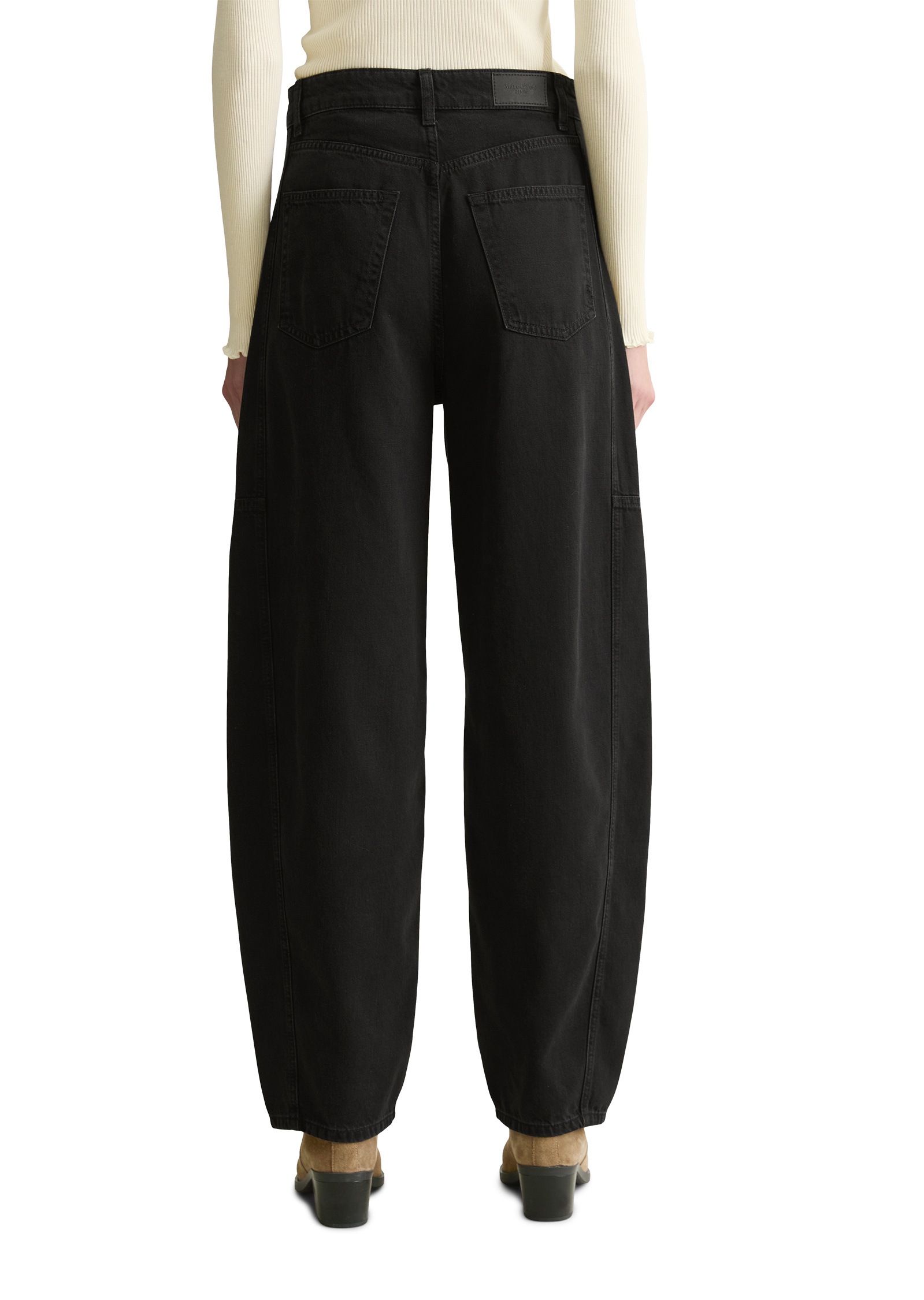 Marc O'Polo DENIM Weite Jeans »aus softem Organic-Cotton-Lyocell-Modal-Mix«