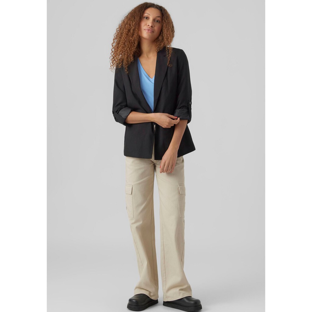 Vero Moda Longblazer »VMNOATANA LS REGULAR SOLID BLAZER«