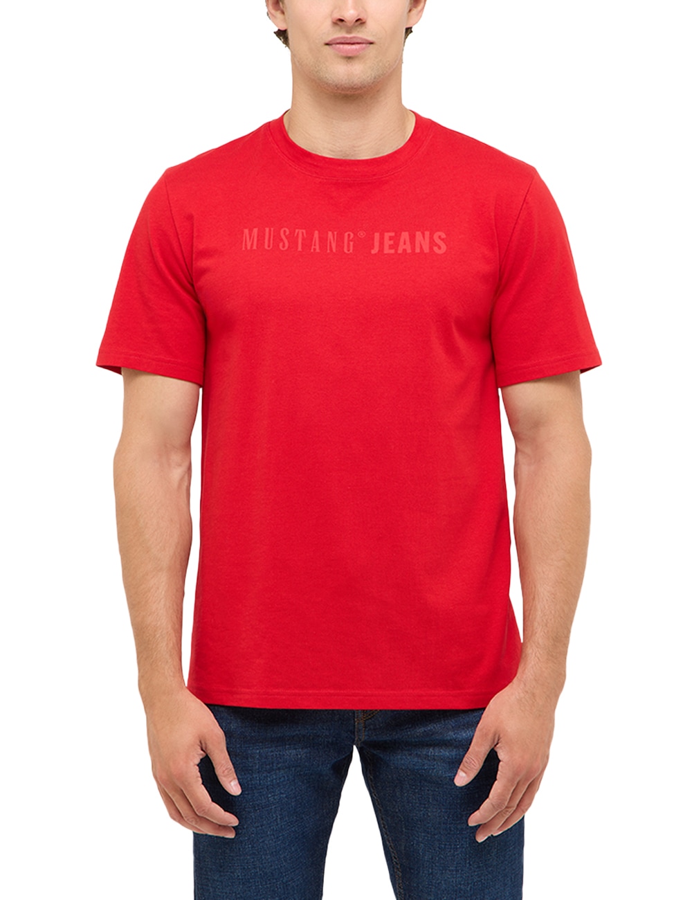 MUSTANG Kurzarmshirt "Herren Style Austin"