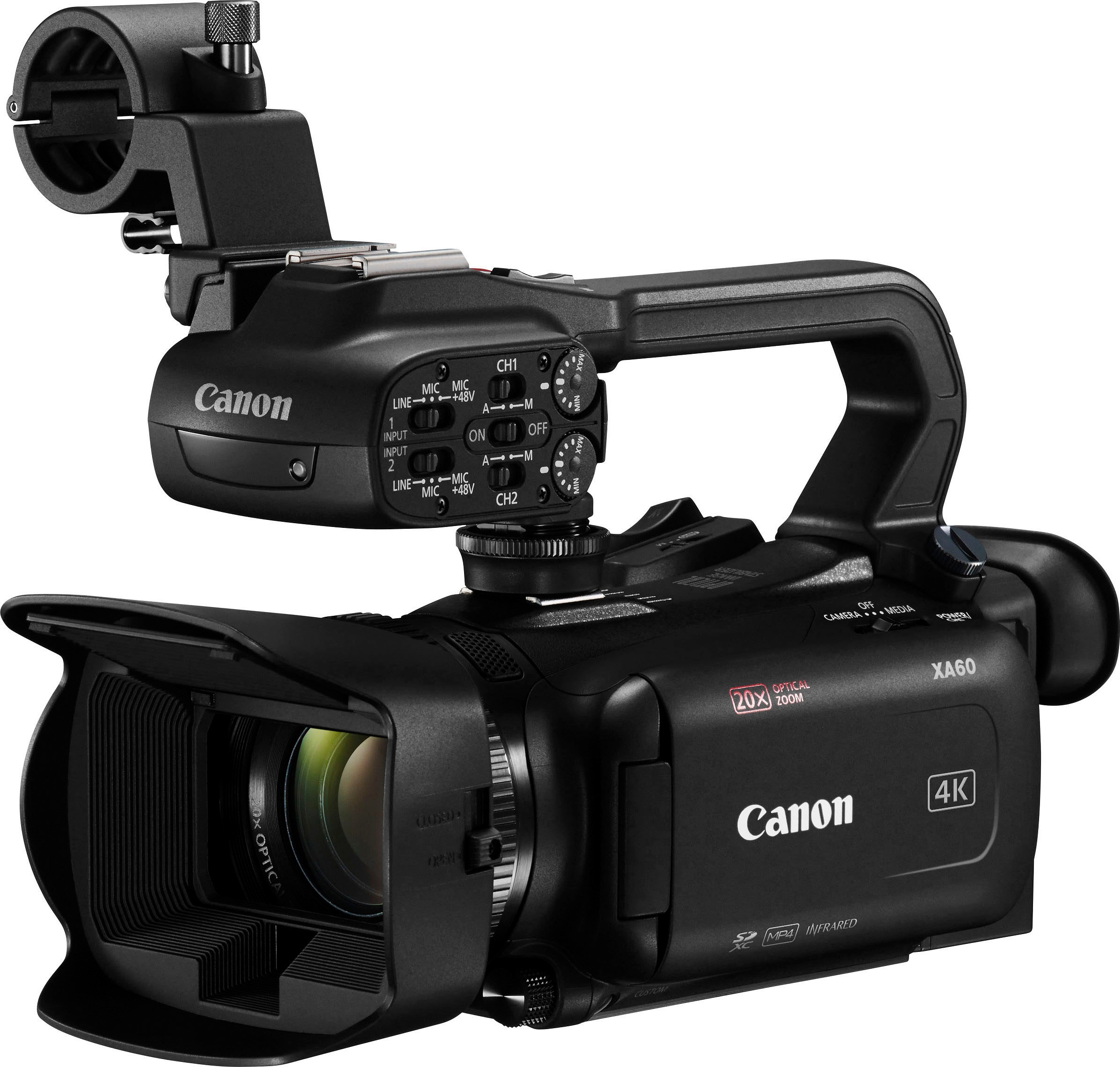 Canon Camcorder »XA-60«, 4K Ultra HD, 20 fachx opt. Zoom