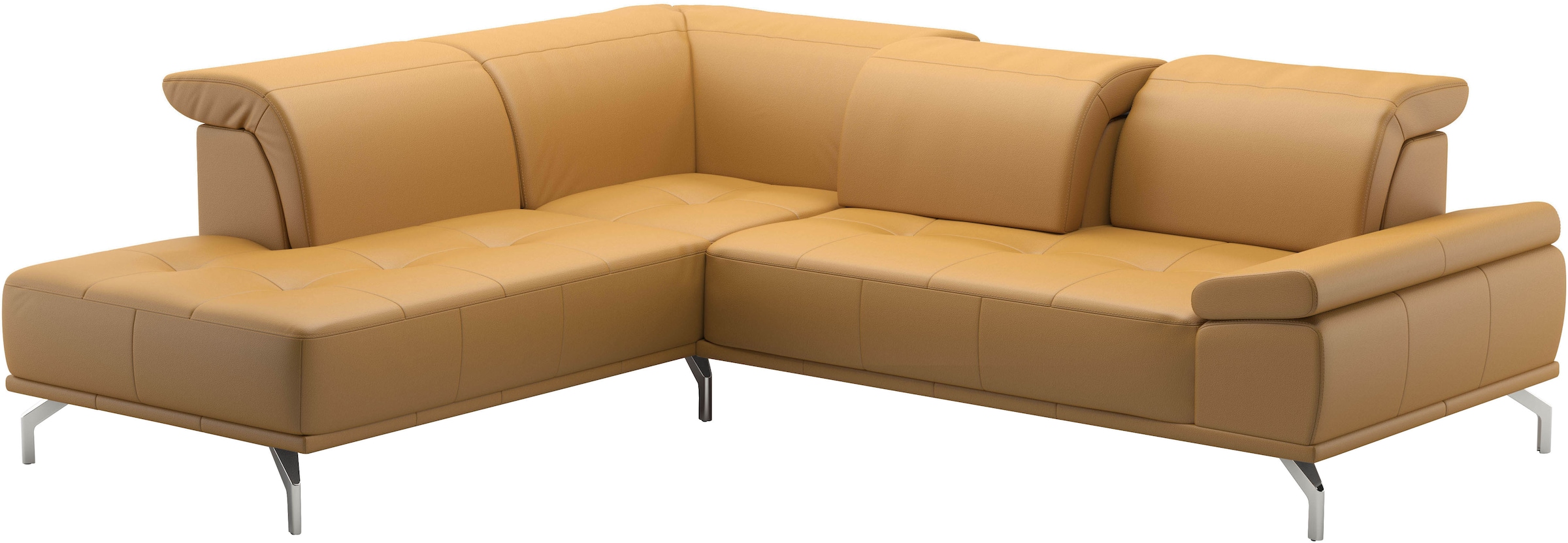 Places of Style Ecksofa »Caluna«, Inkl.Sitztiefenverstellung