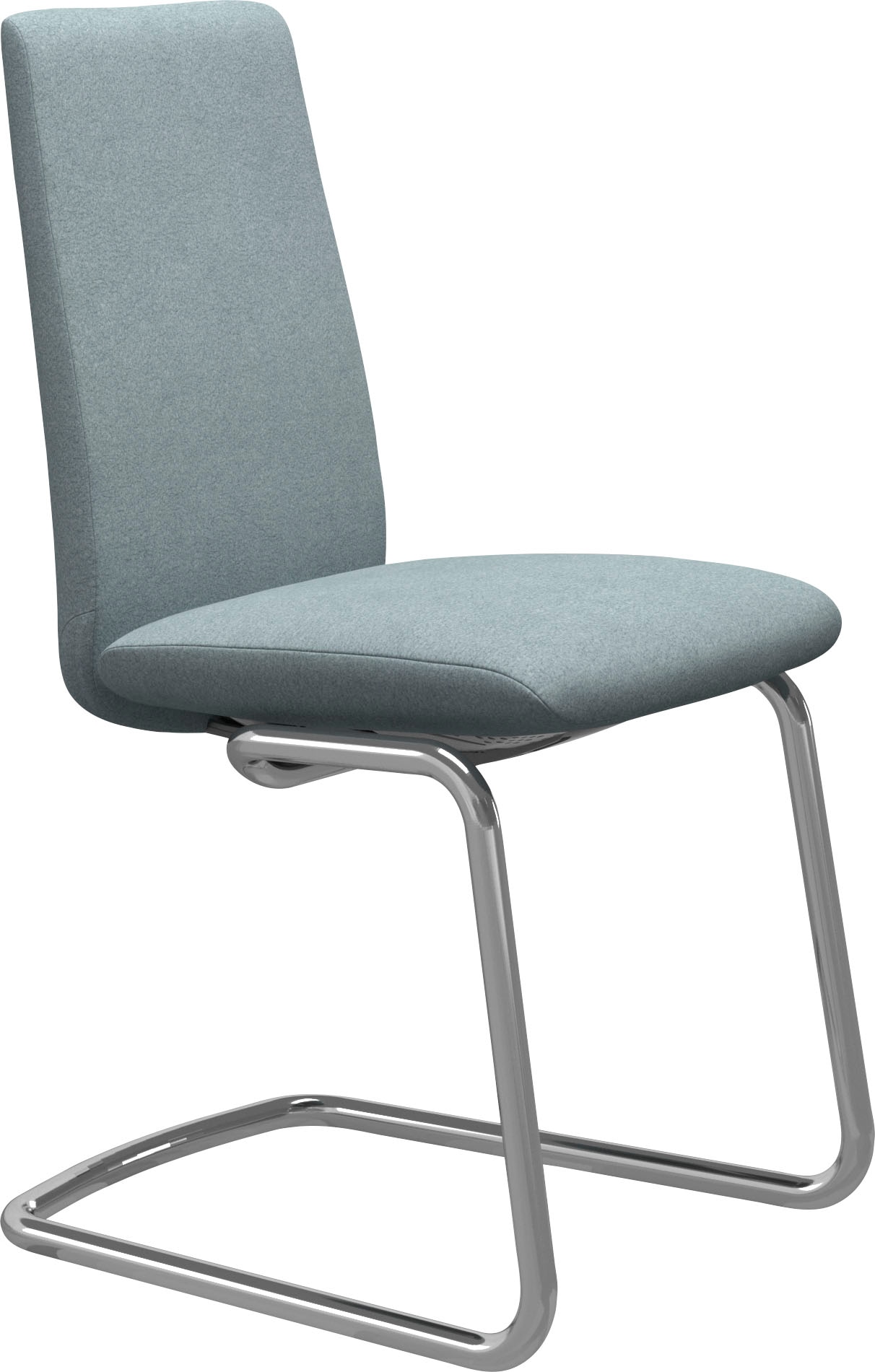 Stressless Polsterstuhl "Laurel", Microfaser DINAMICA, Low Back, Größe M, mit Beinen aus Stahl in Chrom glänzend