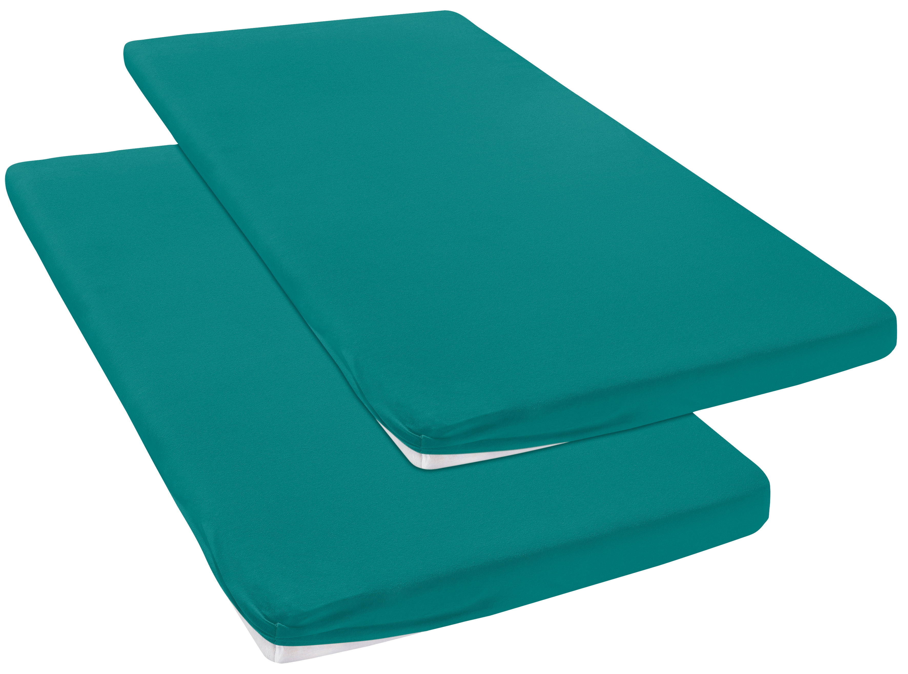 OTTO home Spannbettlaken "Topper Basic, in Gr. 90x200, 140x200 oder 180x200 cm" Baumwolle, Matratzen bis 8 cm Höhe, Bettlaken, Spannbetttuch, Laken