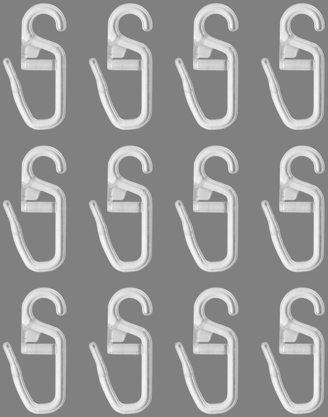 Good Life Faltenclip »Via«, (Set, 12 St.), Faltenhaken, für Vorhangringe