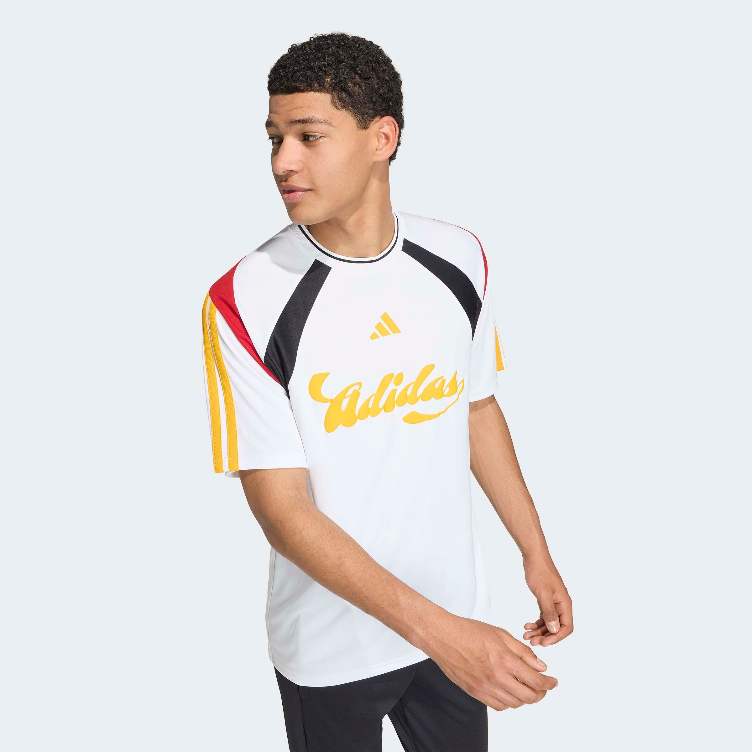 adidas Sportswear T-Shirt "M TIRO NP TEE" mit Reißverschluss, normaler Schnitt, gerader Abschluss