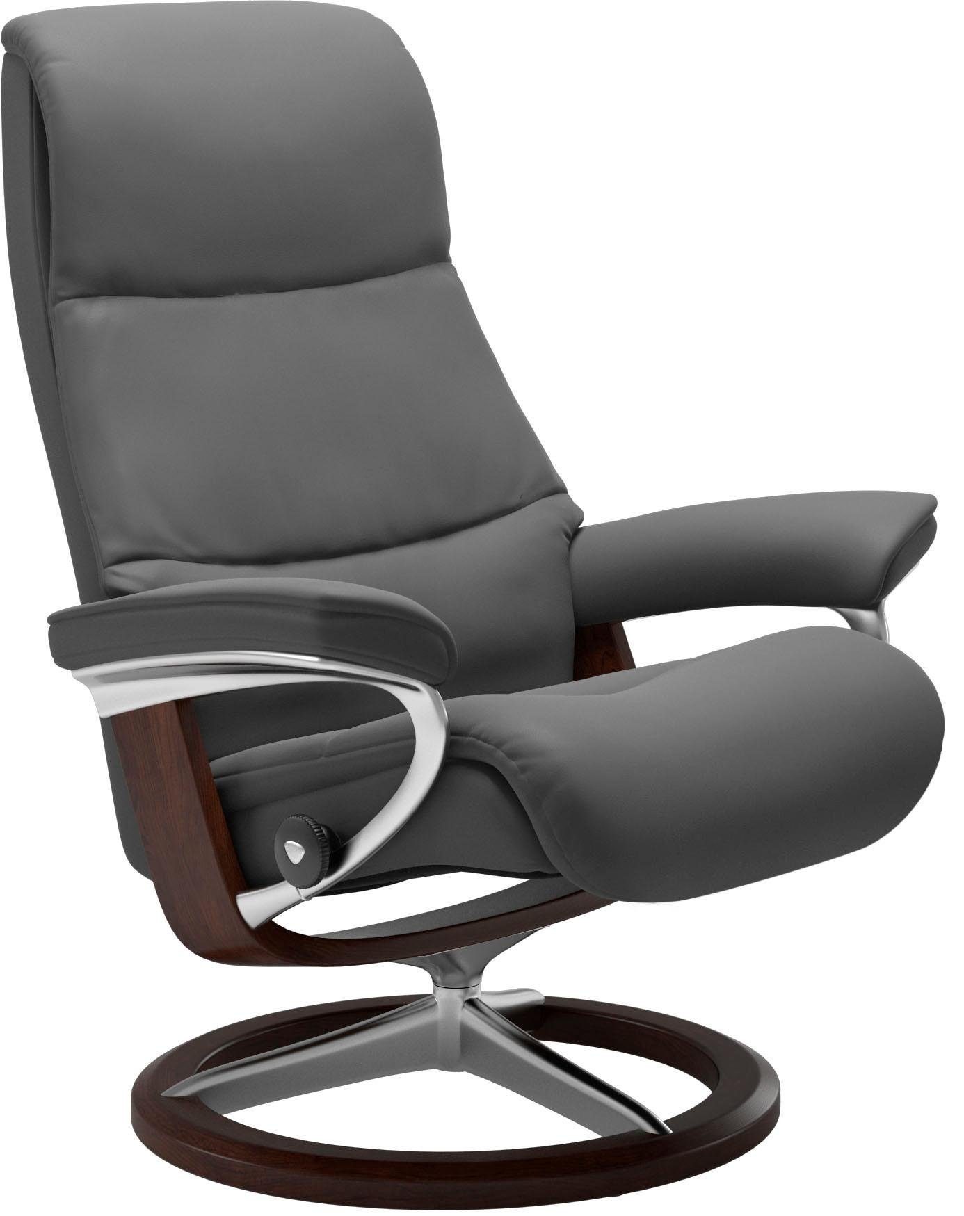 Stressless Relaxsessel "View", mit Signature Base, Größe M,Gestell Braun günstig online kaufen