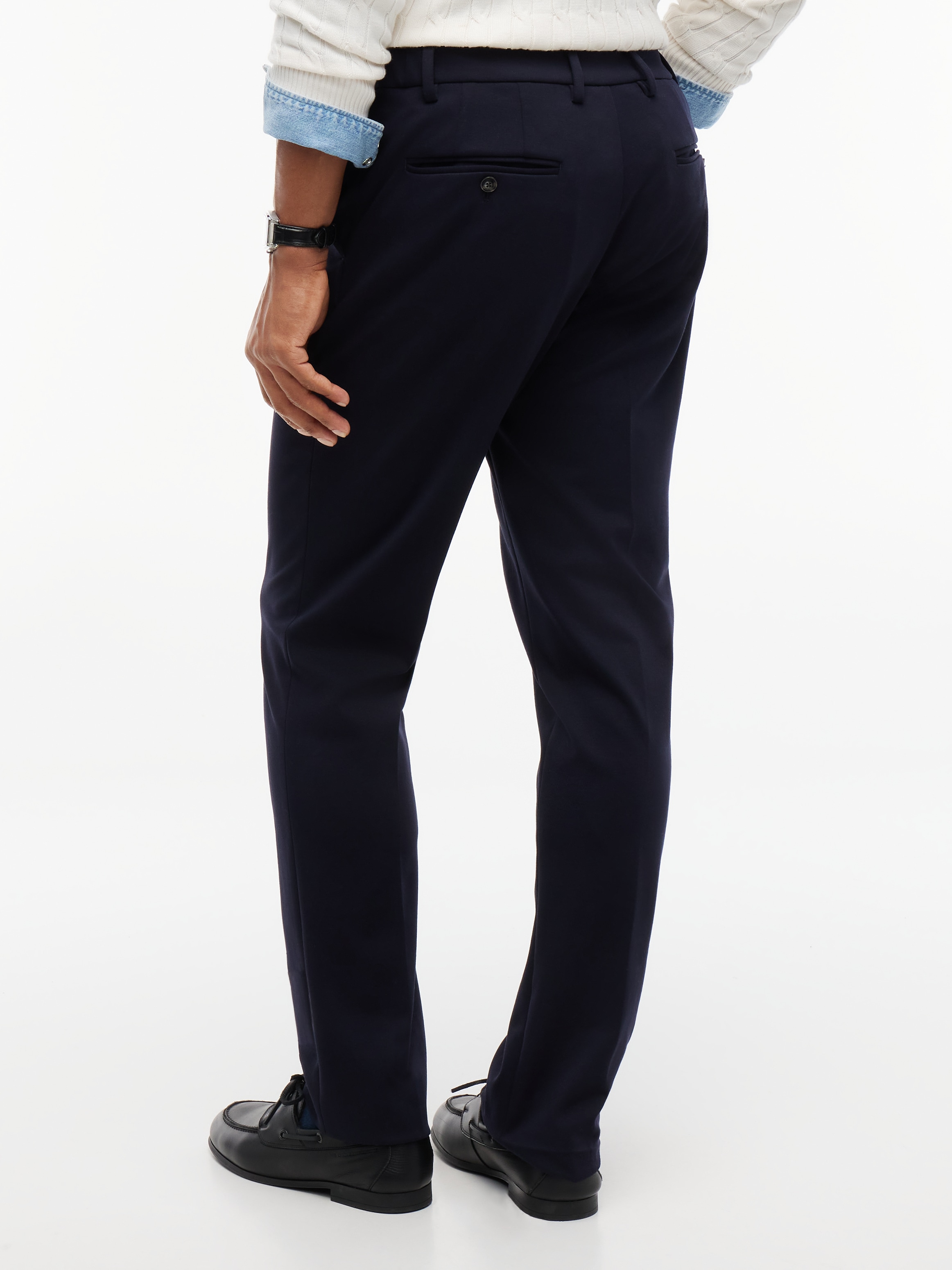 Tommy Hilfiger Bügelfaltenhose »NY PUNTO MILANO PANTS«  Straight Leg Fit