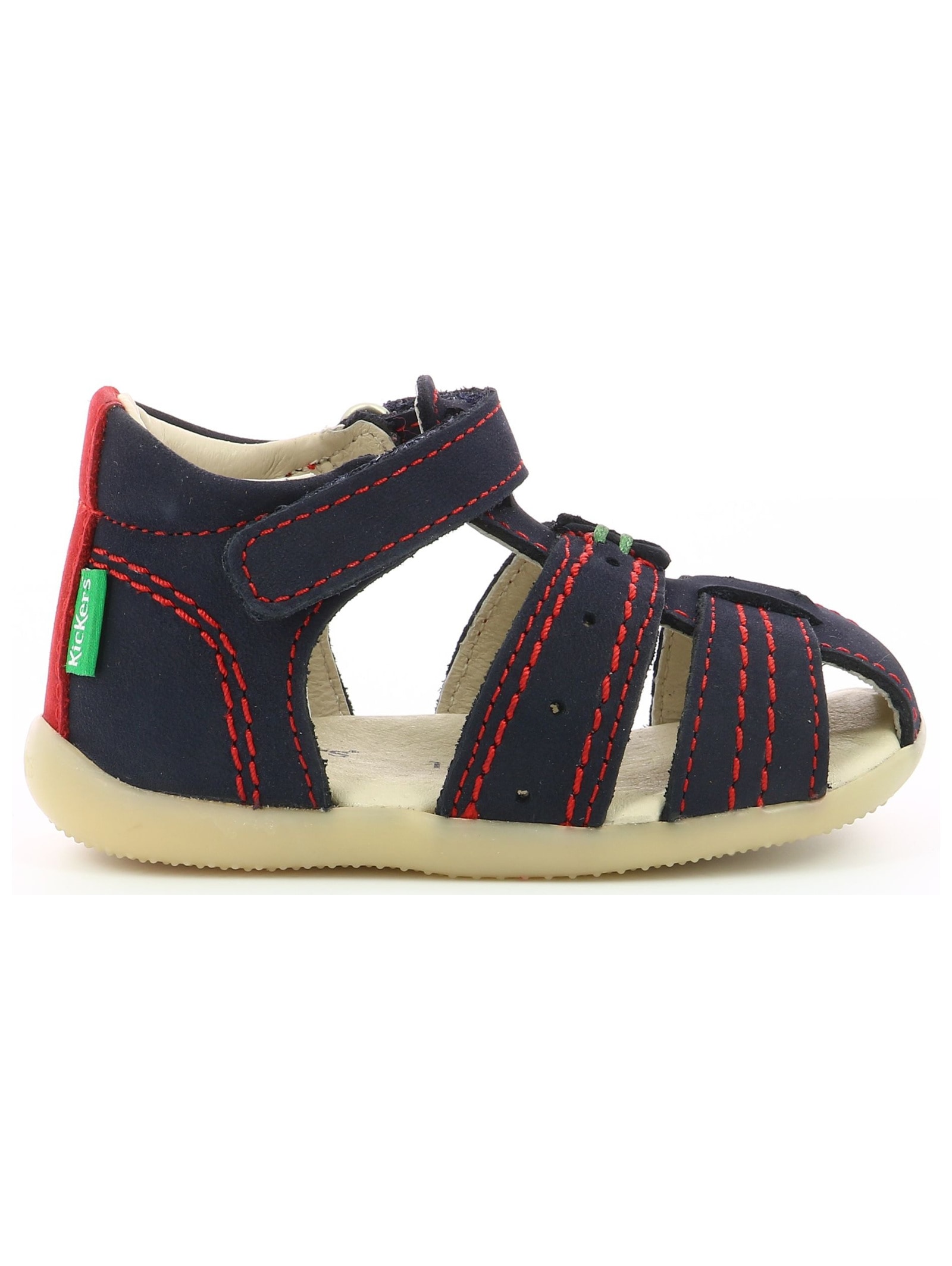 Kickers Riemchensandale »Kickers Sandalen Nubukleder«
