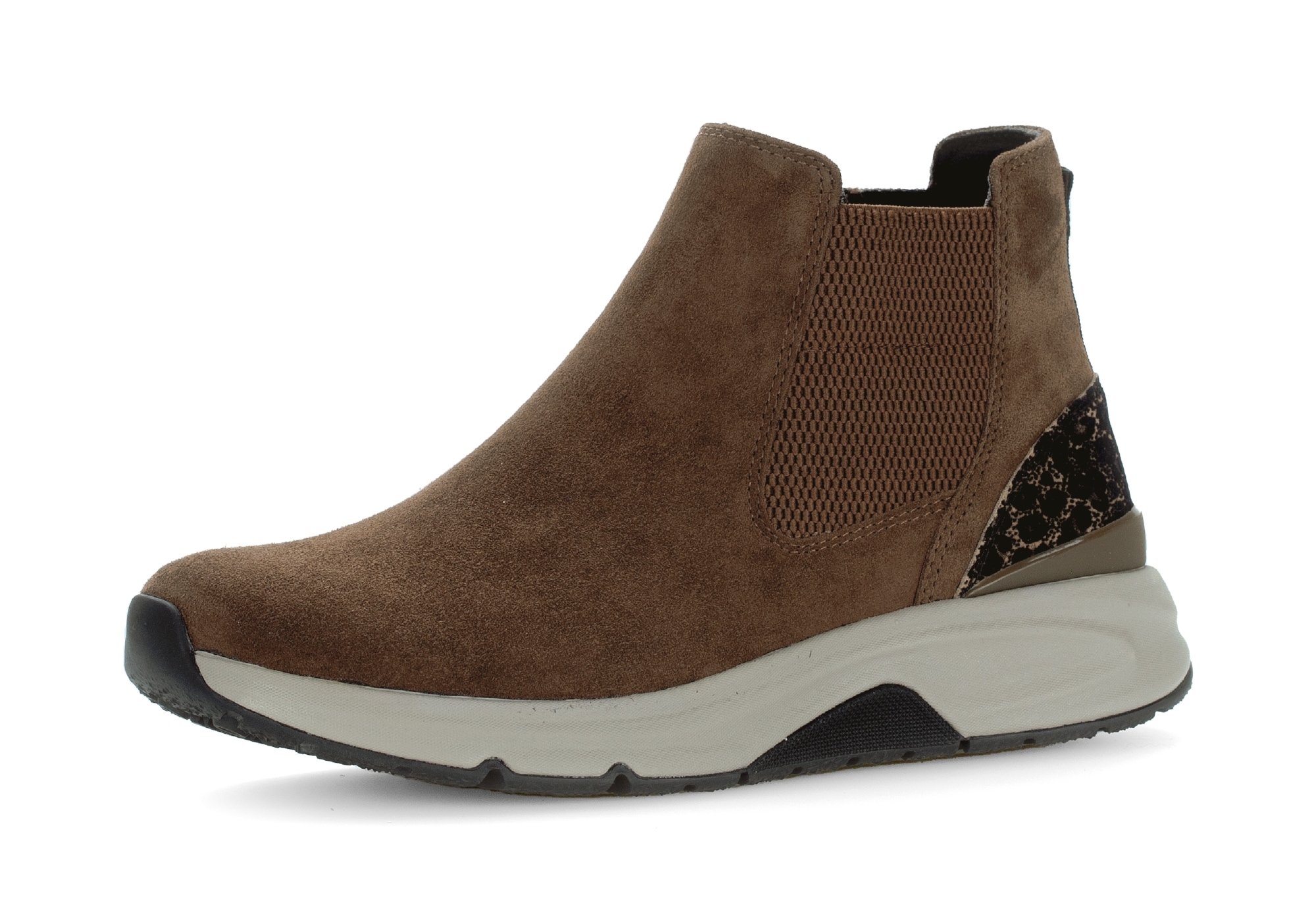 Gabor Chelseaboots Plateau, High Top-Sneaker, Schnürschuh mit Grip-Profil