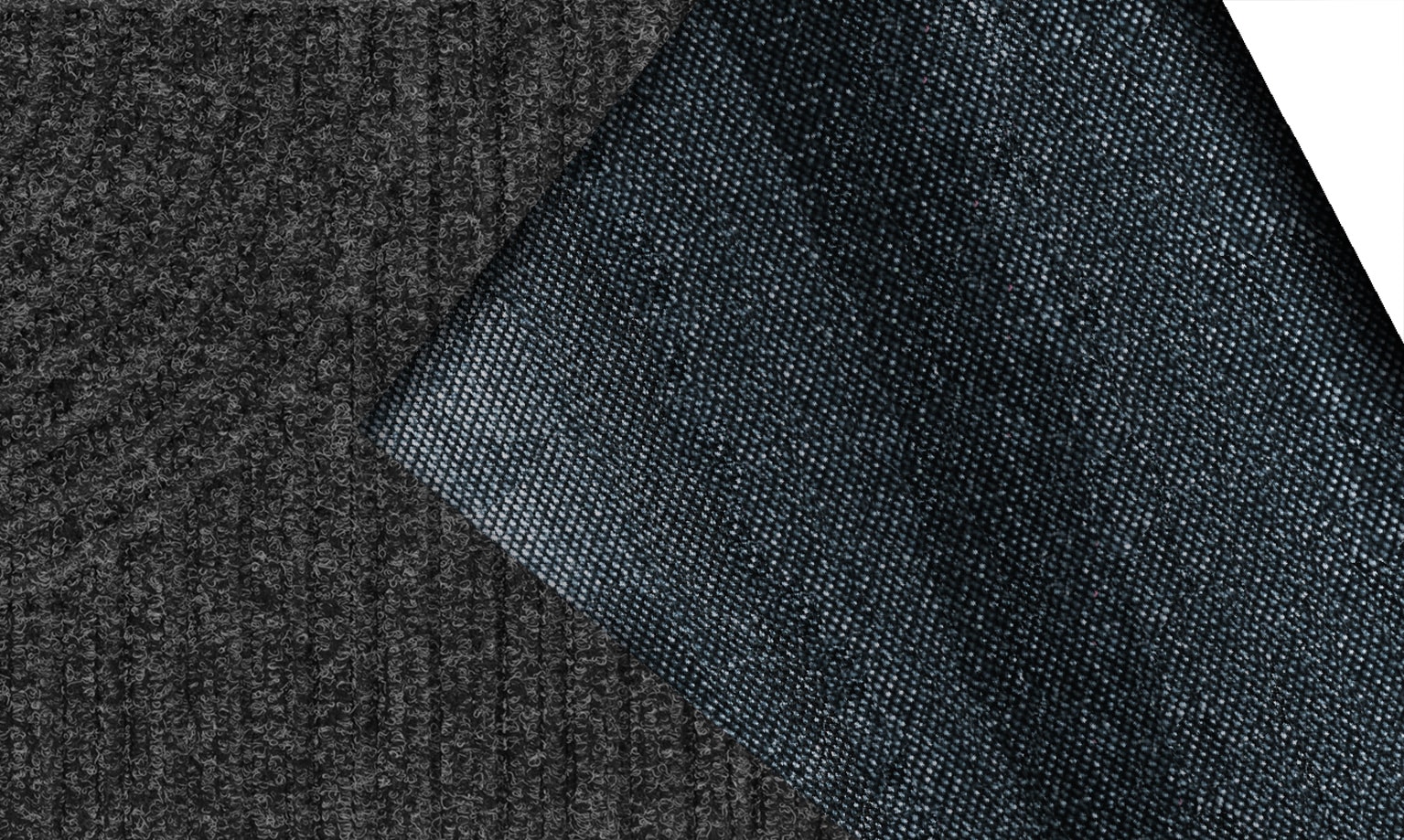 wash+dry by Kleen-Tex Fußmatte »Loop dark grey« rechteckig 8 mm Höhe